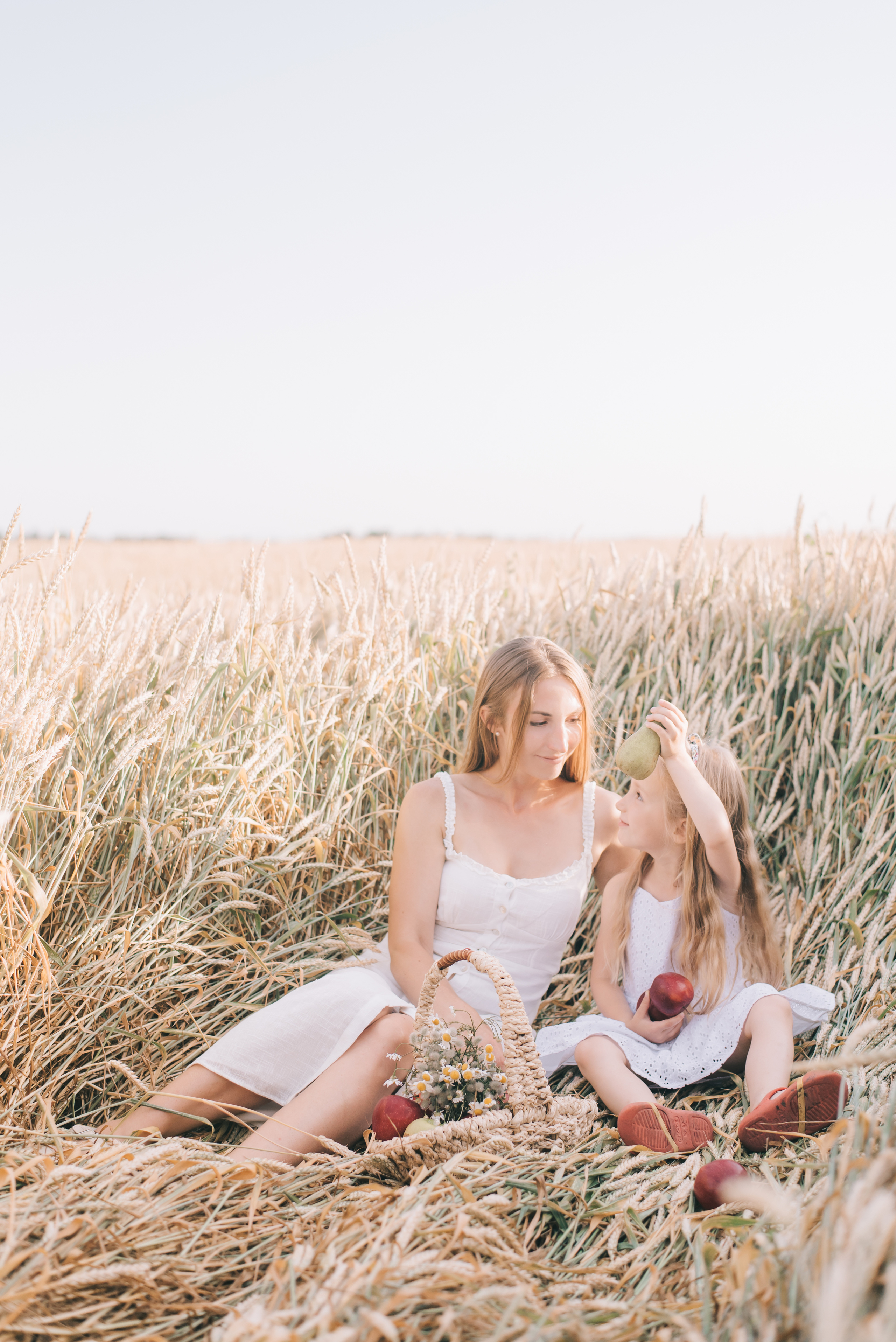 Ромашковая история Марии и Алисы. Фотограф в Краснодаре Зеленкина Дарья