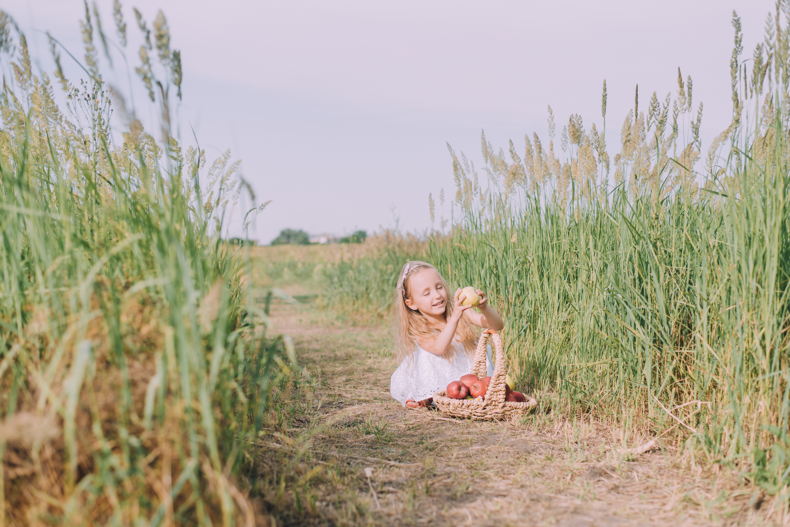 Ромашковая история Марии и Алисы. Фотограф в Краснодаре Зеленкина Дарья