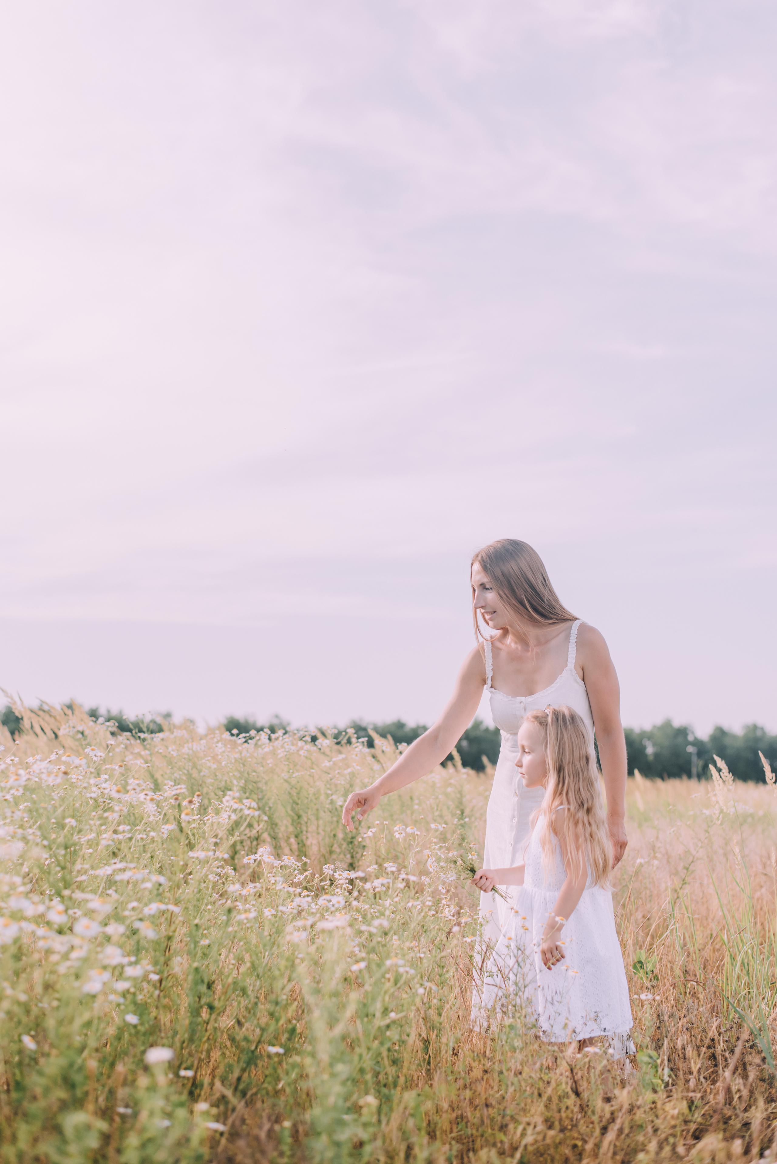 Ромашковая история Марии и Алисы. Фотограф в Краснодаре Зеленкина Дарья
