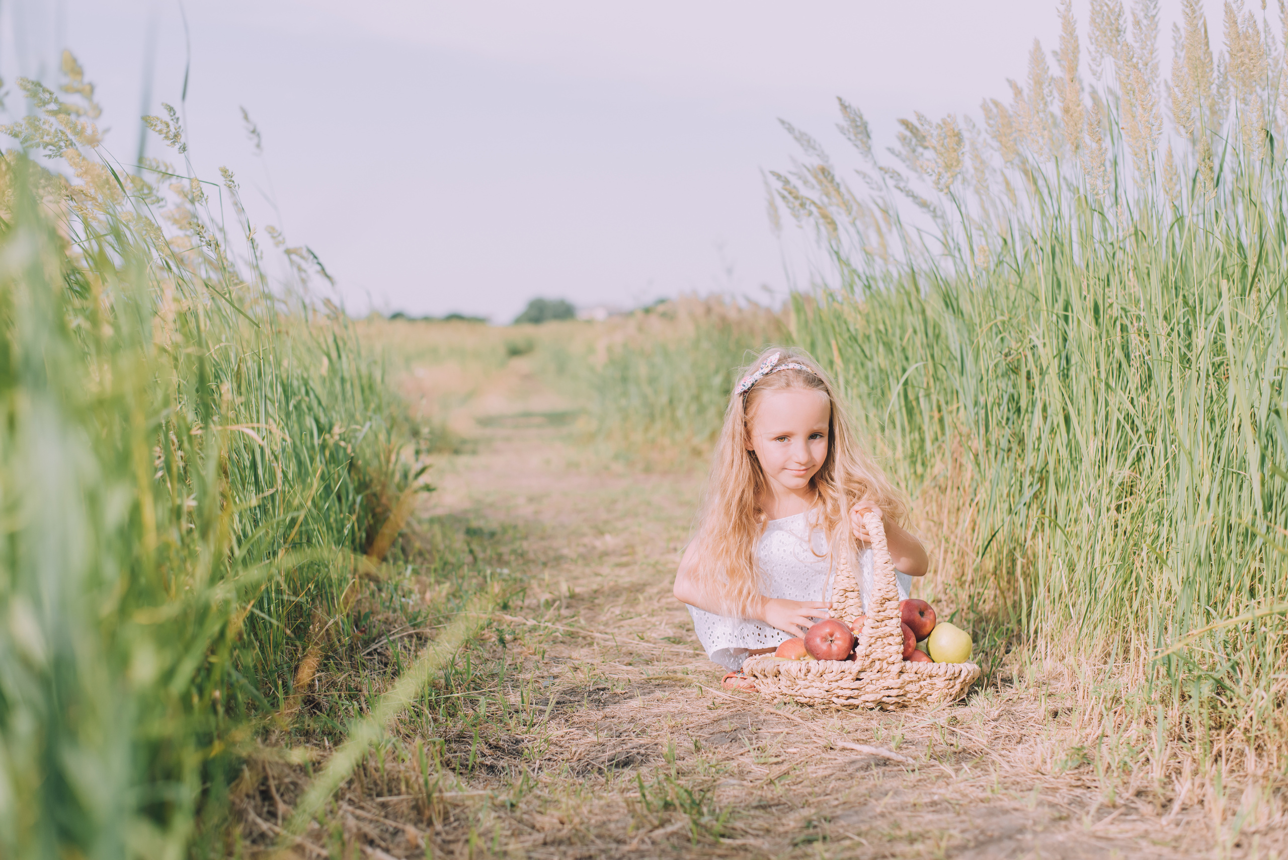 Ромашковая история Марии и Алисы. Фотограф в Краснодаре Зеленкина Дарья