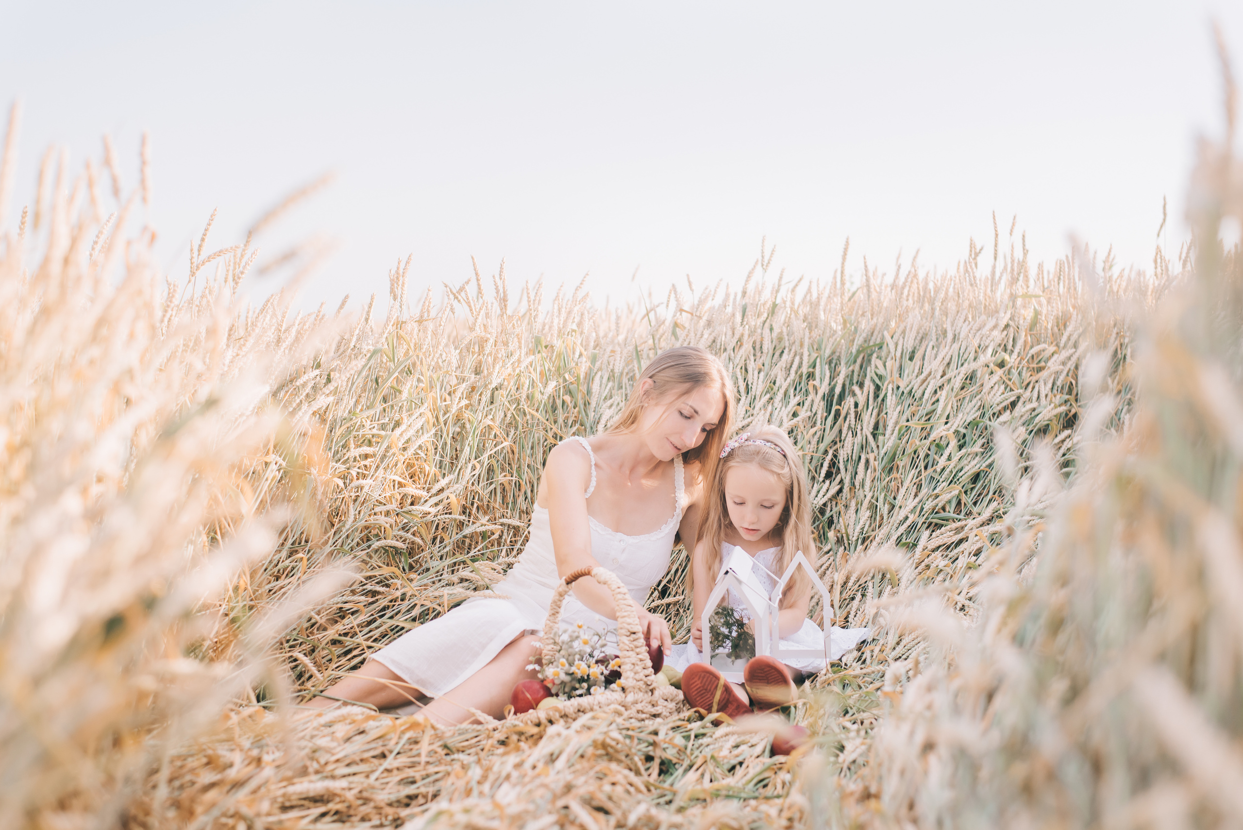 Ромашковая история Марии и Алисы. Фотограф в Краснодаре Зеленкина Дарья