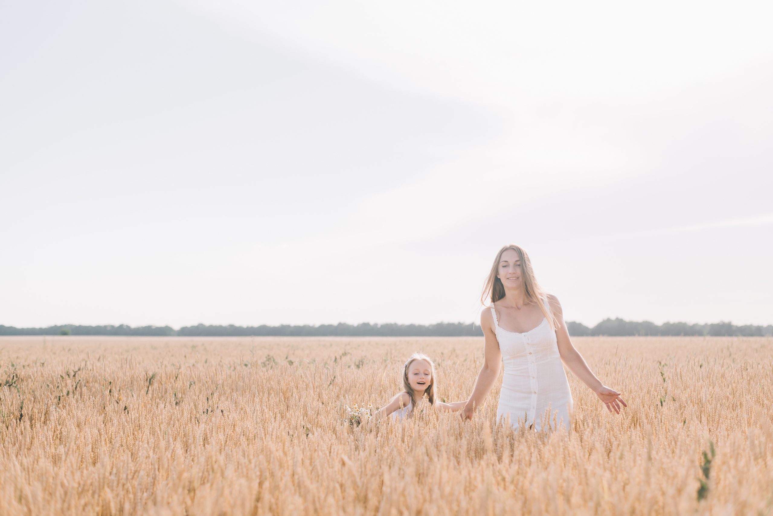 Ромашковая история Марии и Алисы. Фотограф в Краснодаре Зеленкина Дарья