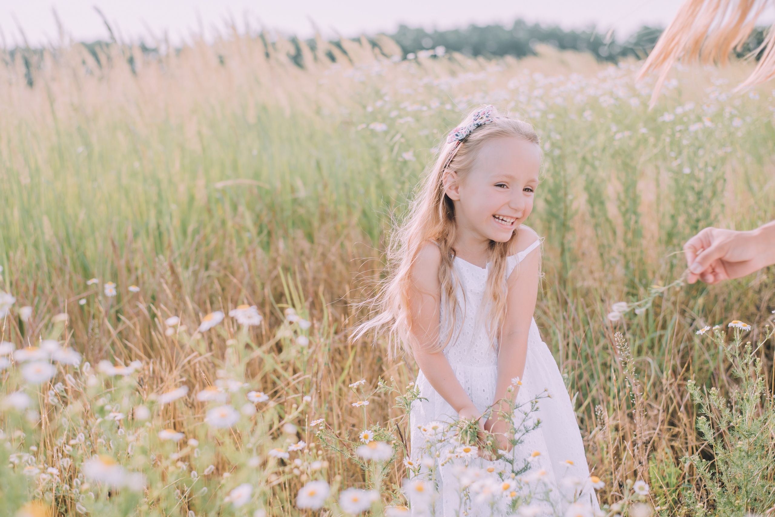 Ромашковая история Марии и Алисы. Фотограф в Краснодаре Зеленкина Дарья