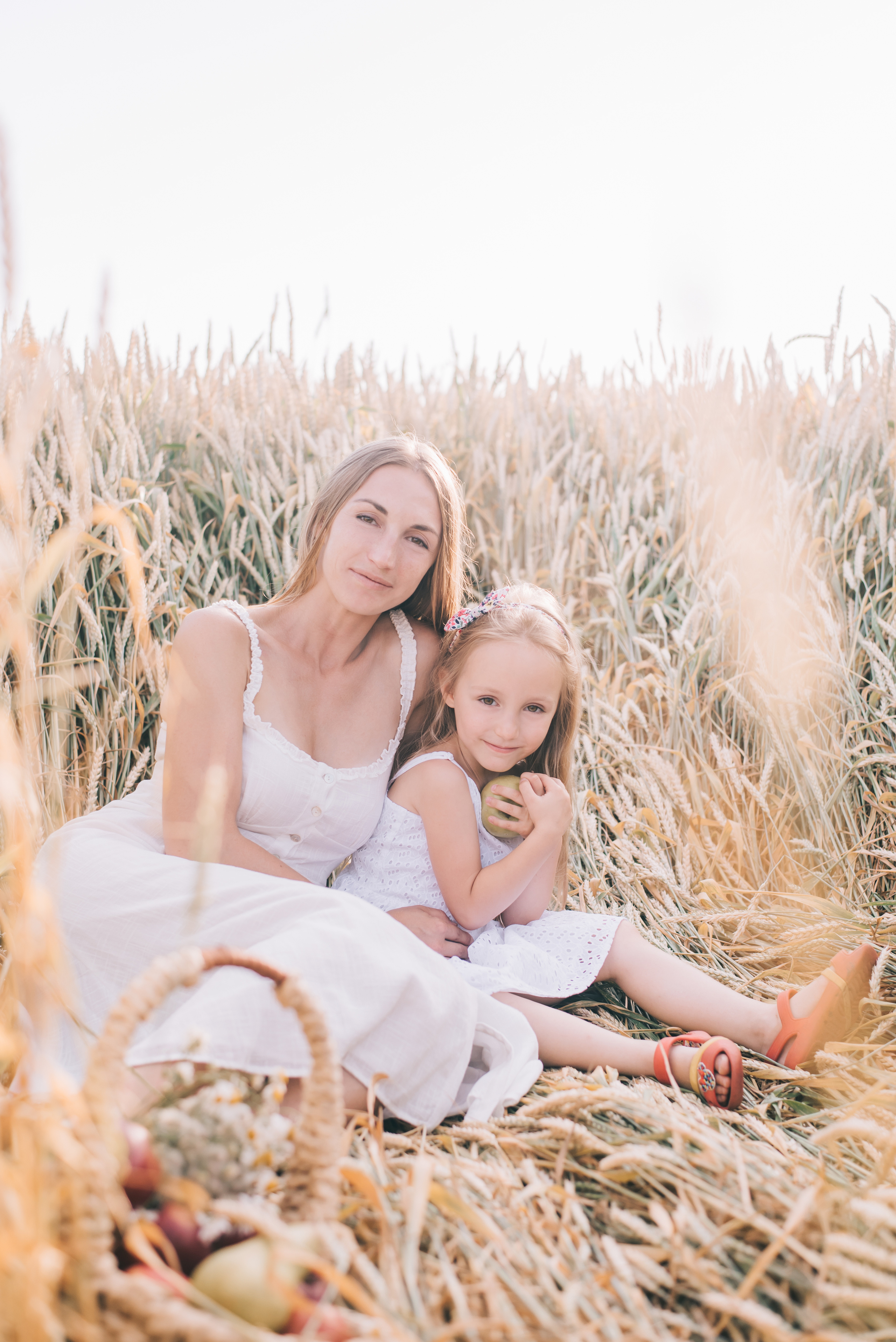 Ромашковая история Марии и Алисы. Фотограф в Краснодаре Зеленкина Дарья