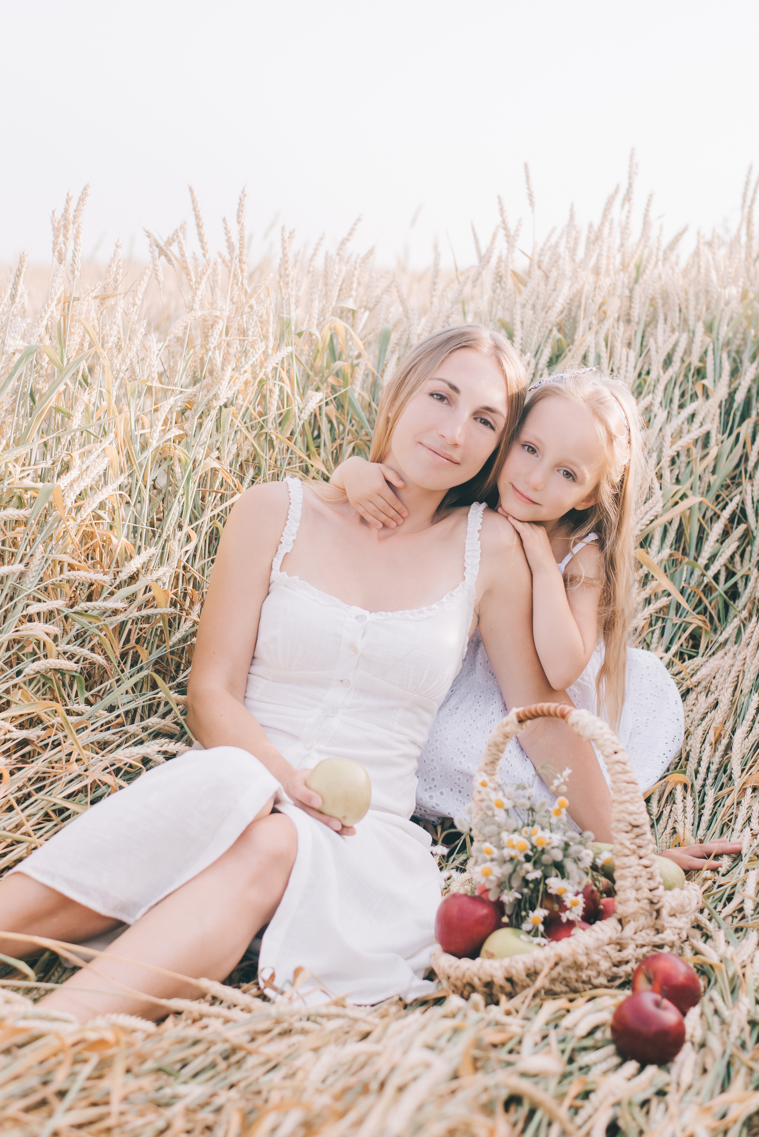 Ромашковая история Марии и Алисы. Фотограф в Краснодаре Зеленкина Дарья