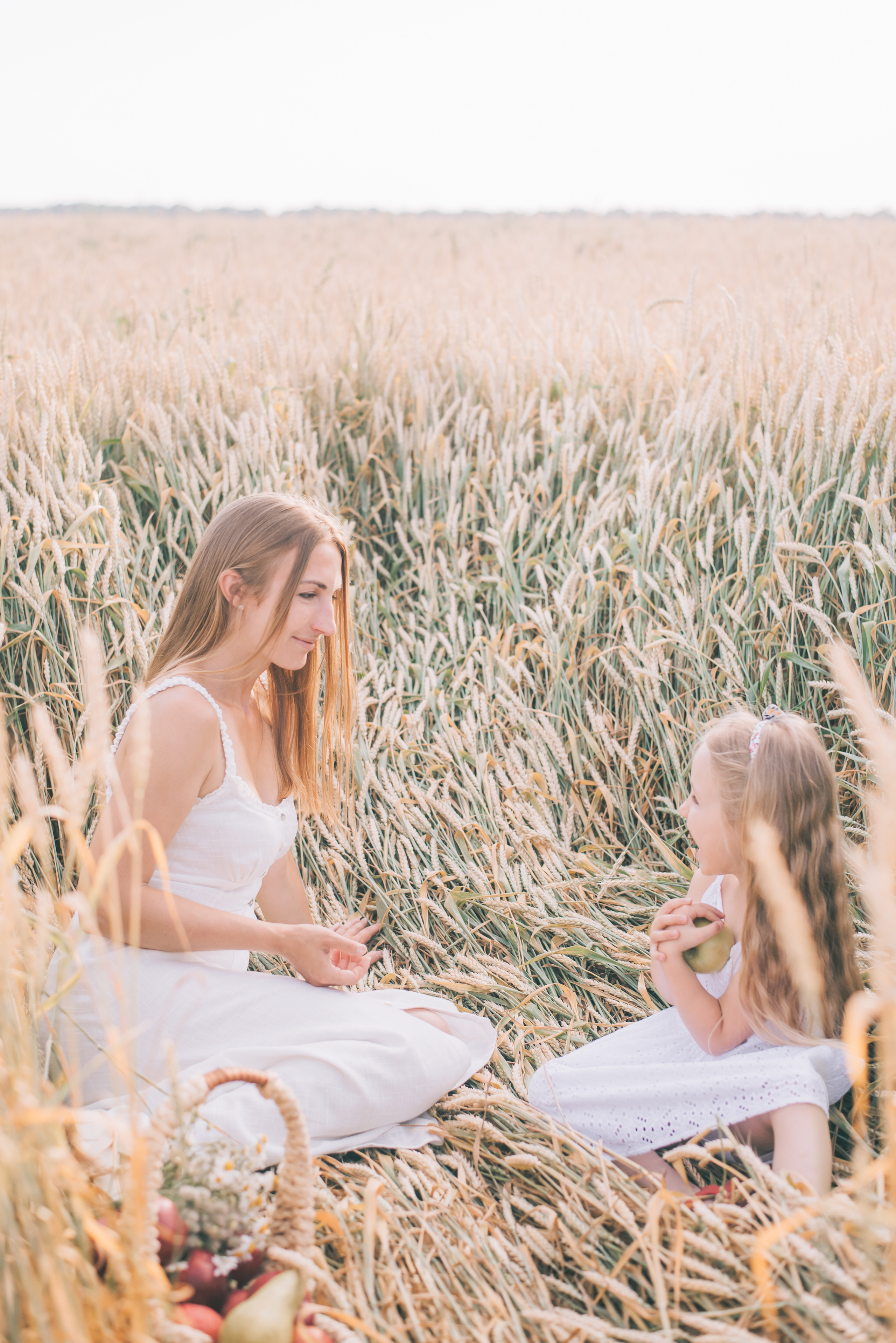 Ромашковая история Марии и Алисы. Фотограф в Краснодаре Зеленкина Дарья