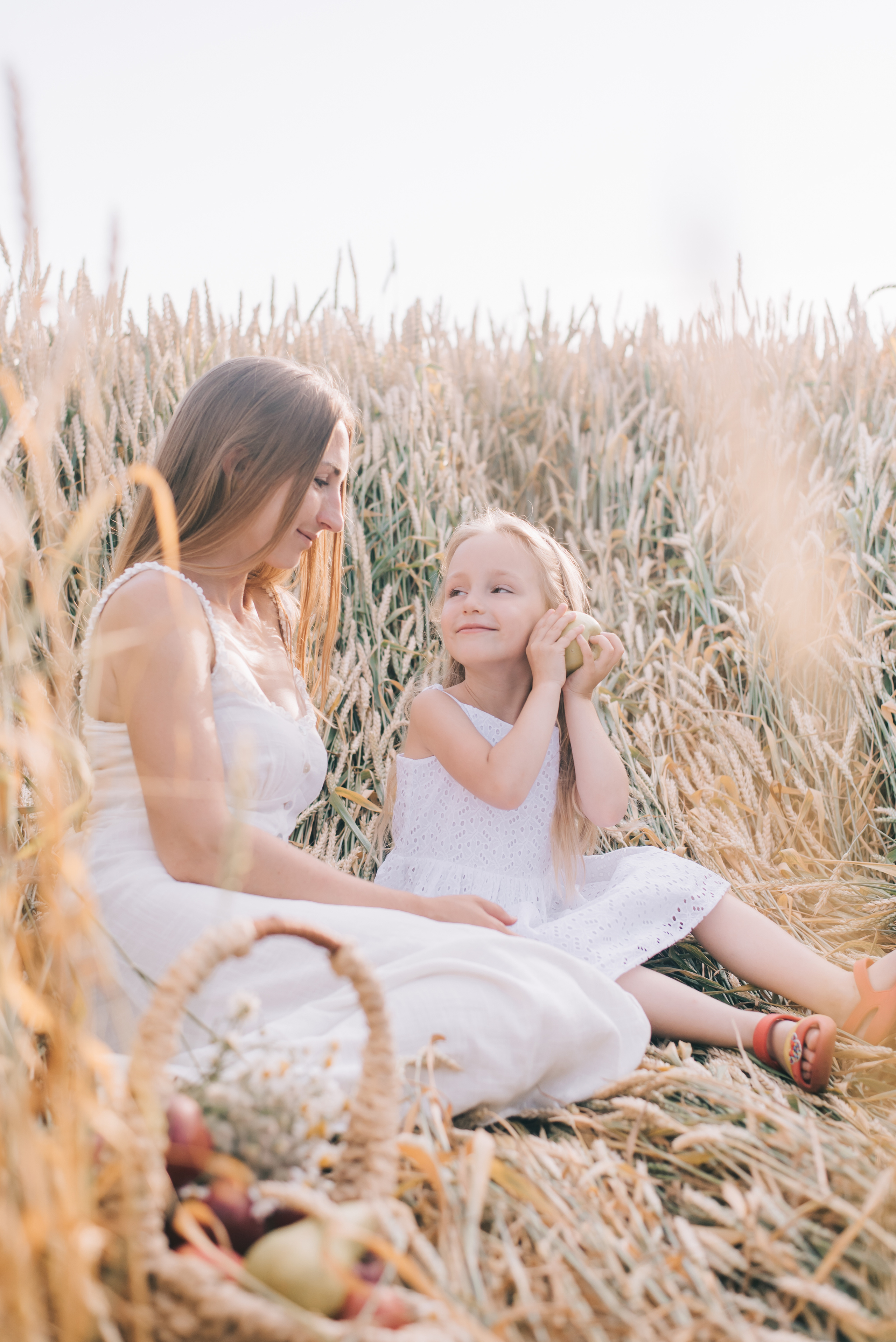 Ромашковая история Марии и Алисы. Фотограф в Краснодаре Зеленкина Дарья