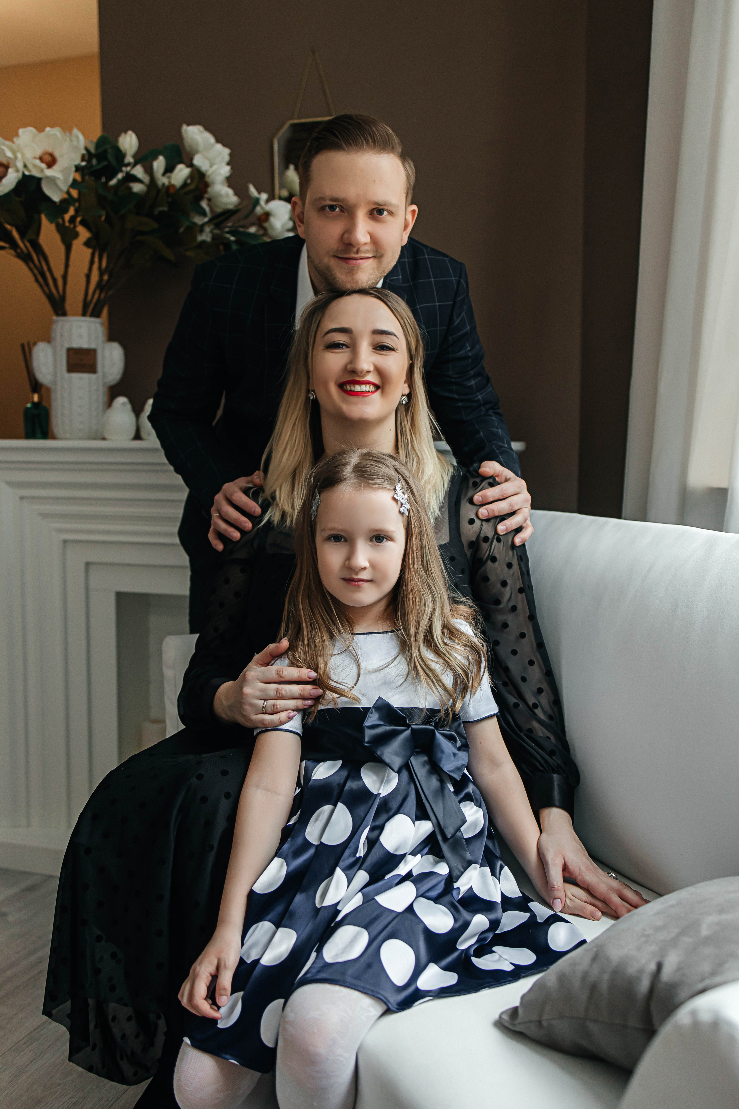 Оксана с семьей. Letotut.studio. Фотограф в Красногорске Инна Романова, индивидуальные съемки, лавстори