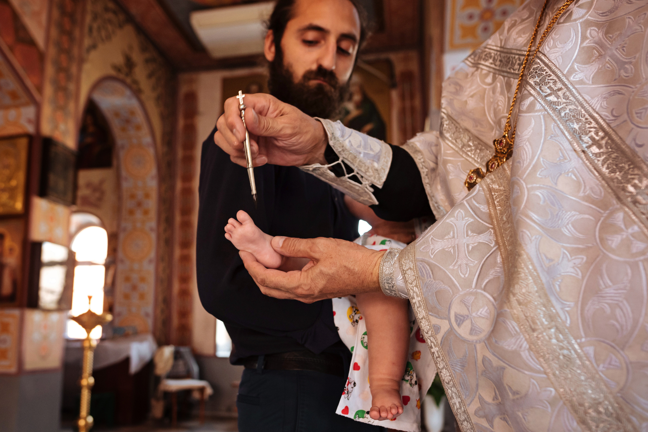 Крещение Марии. Детский и семейный фотограф выпускной альбом Приморско-Ахтарск