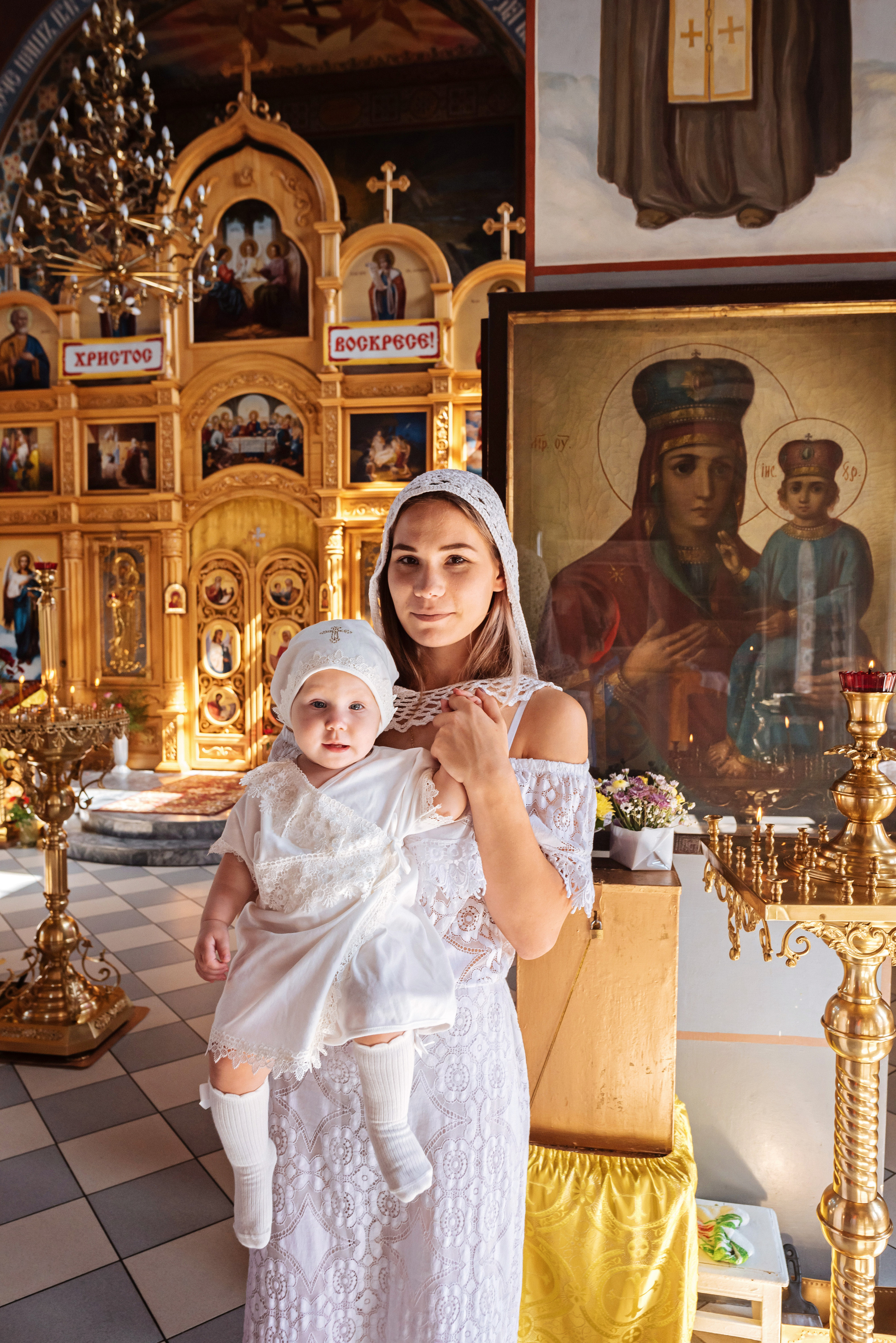 Крещение Викули. Детский и семейный фотограф выпускной альбом Приморско-Ахтарск