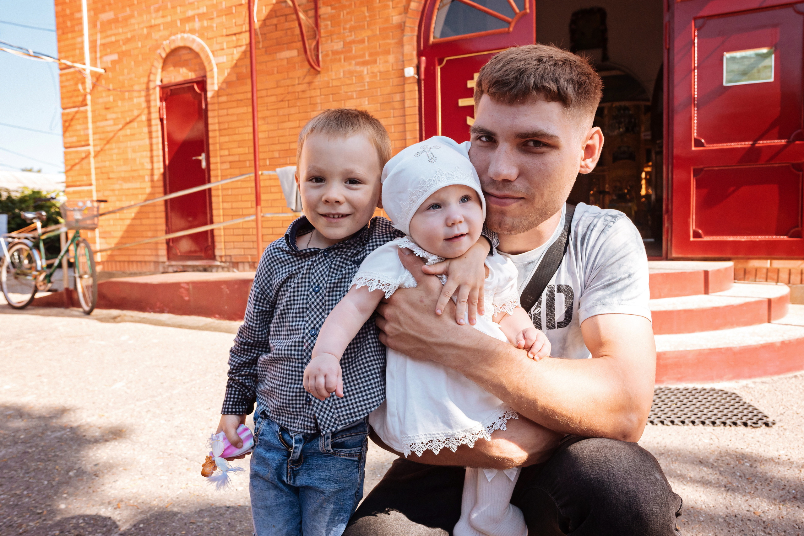 Крещение Викули. Детский и семейный фотограф выпускной альбом Приморско-Ахтарск