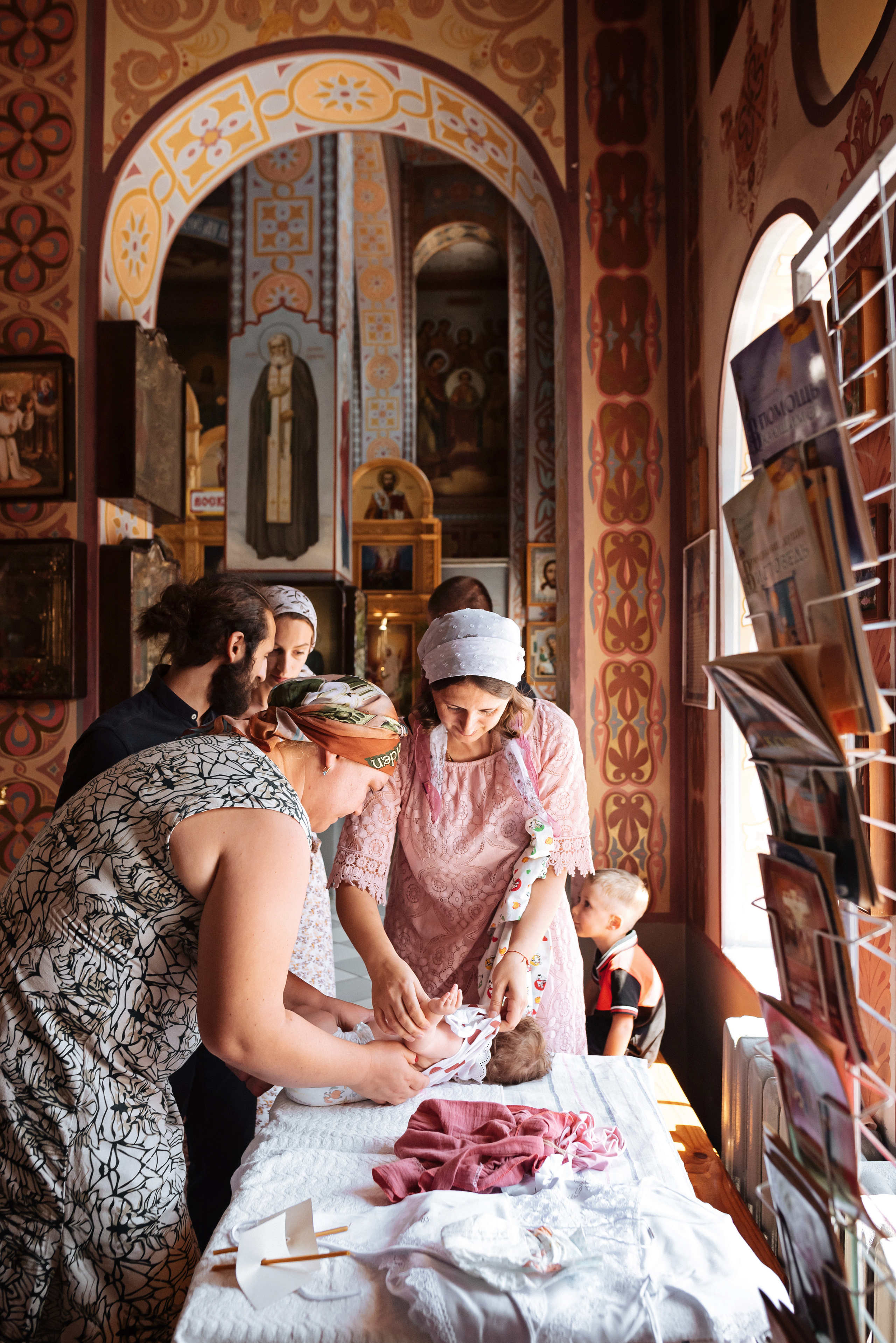 Крещение Марии. Детский и семейный фотограф выпускной альбом Приморско-Ахтарск