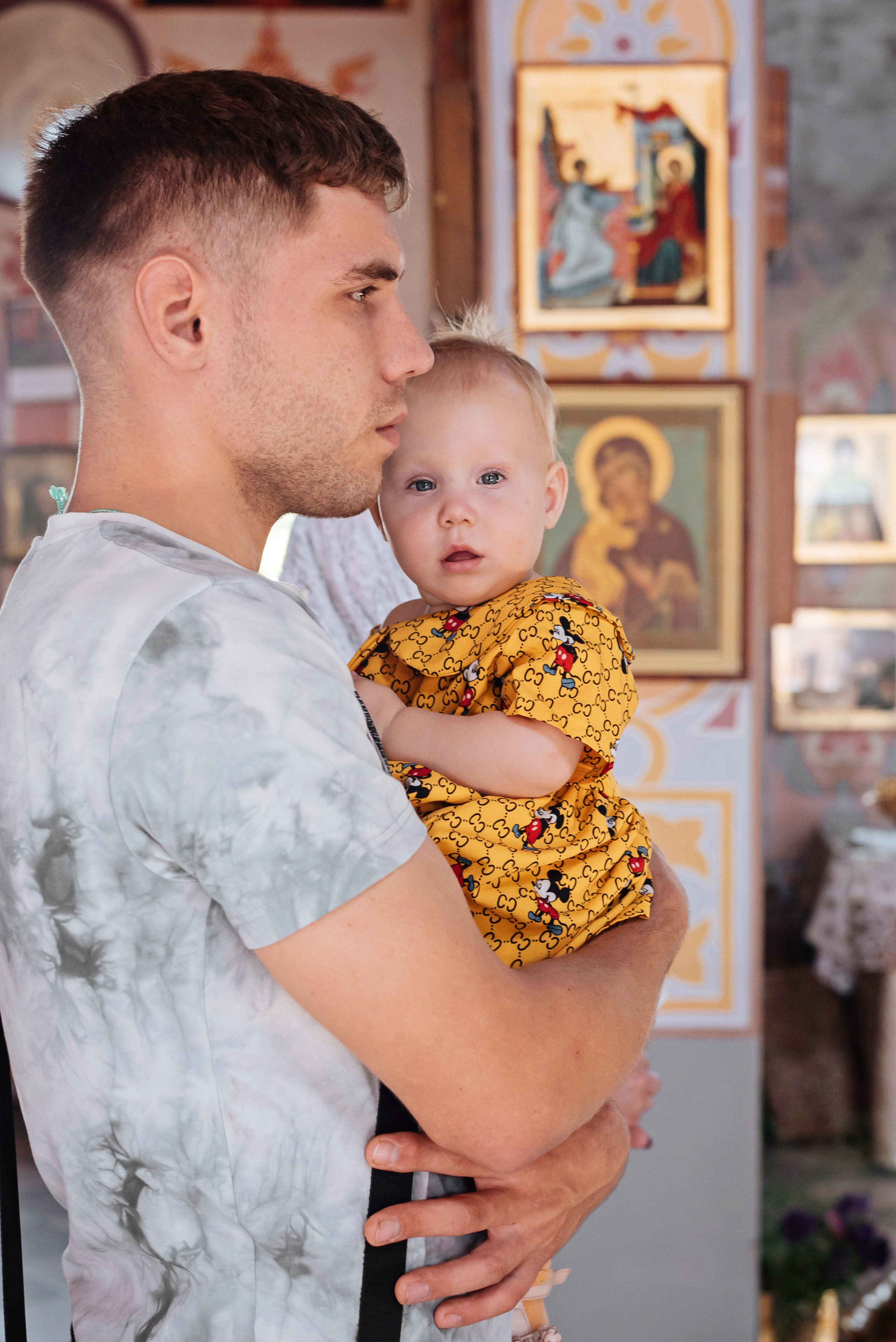 Крещение Викули. Детский и семейный фотограф выпускной альбом Приморско-Ахтарск