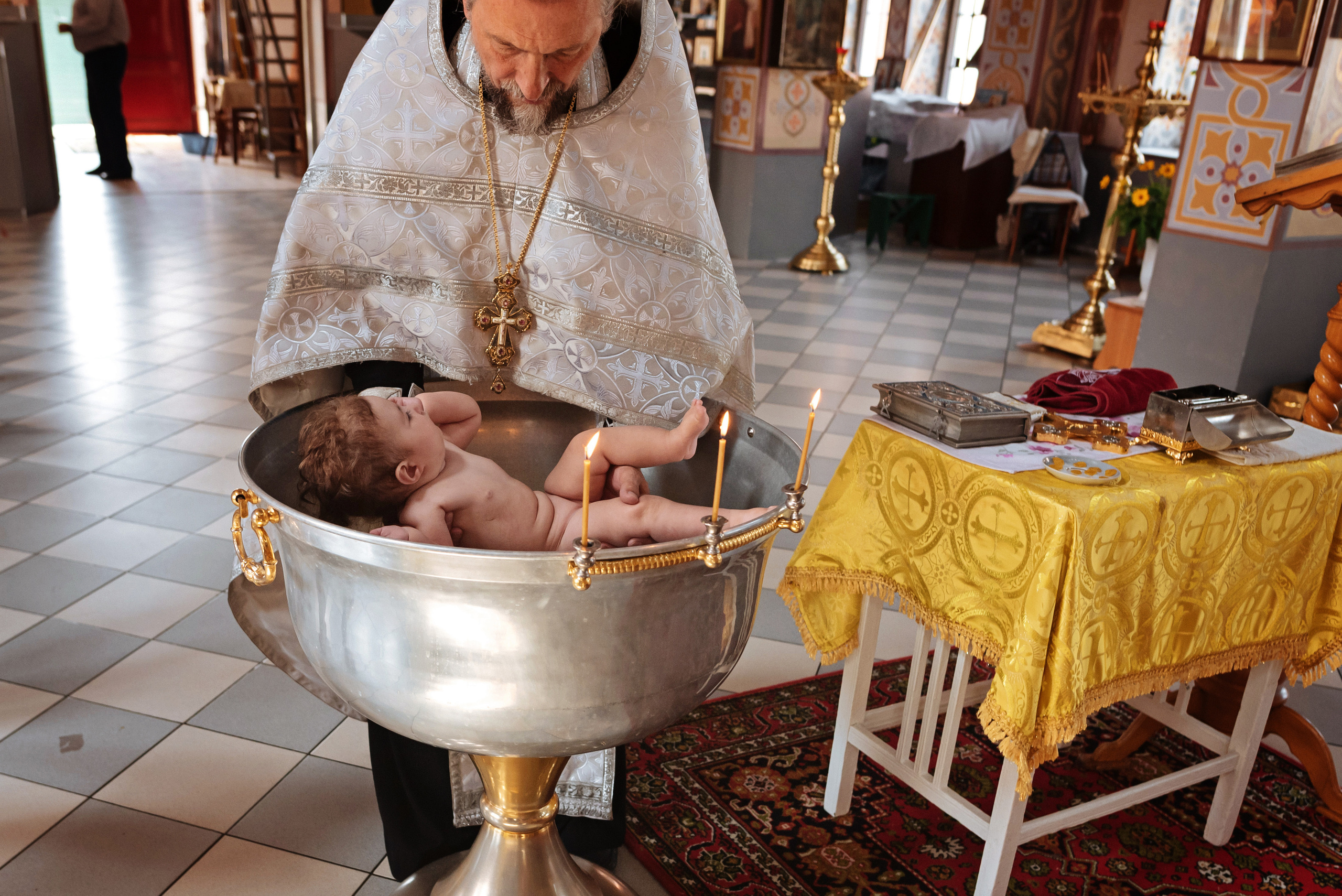 Крещение Марии. Детский и семейный фотограф выпускной альбом Приморско-Ахтарск