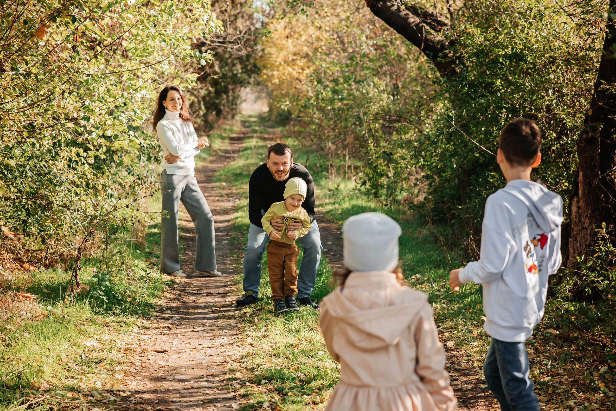Осенняя прогулка. Детский и семейный фотограф выпускной альбом Приморско-Ахтарск