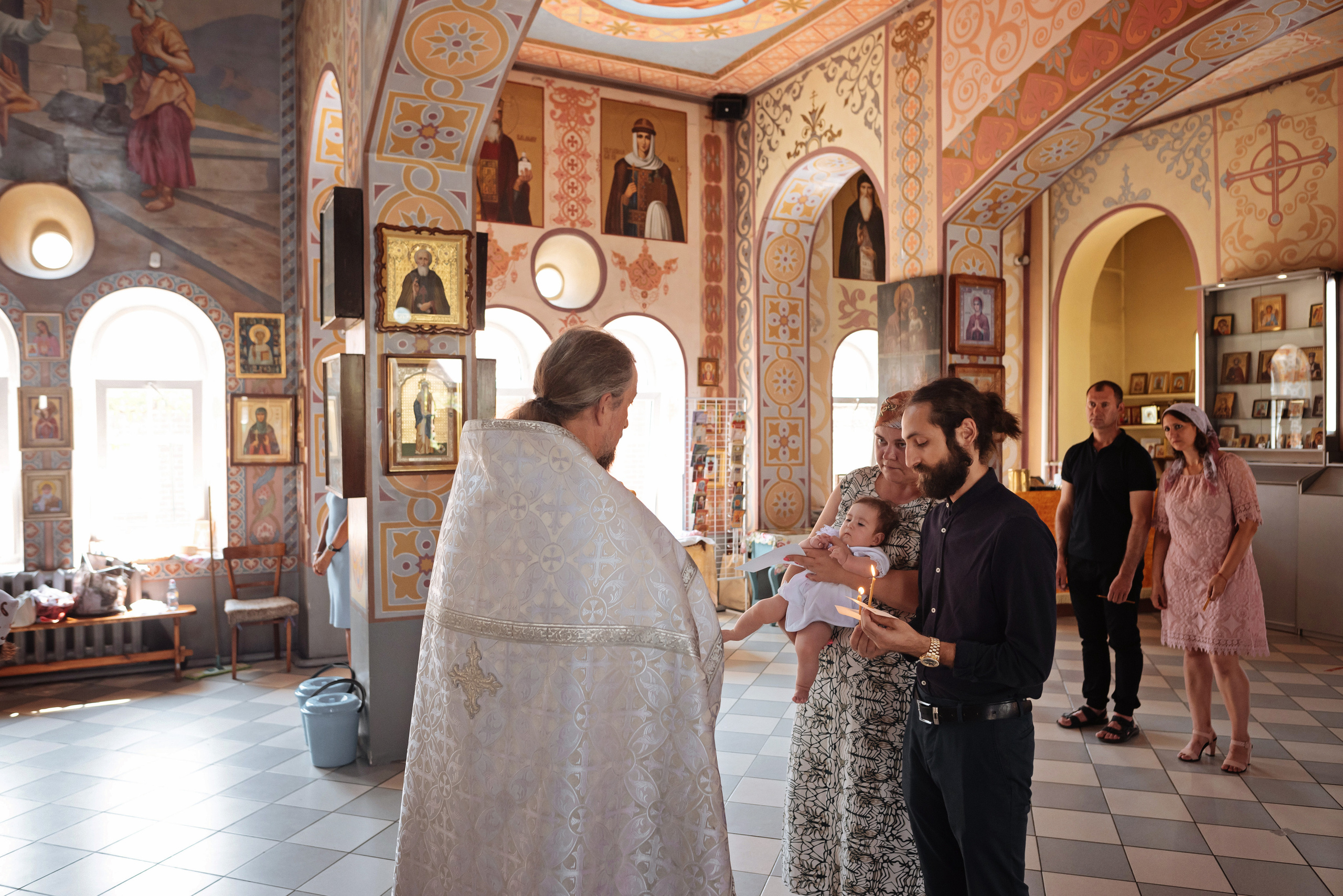 Крещение Марии. Детский и семейный фотограф выпускной альбом Приморско-Ахтарск