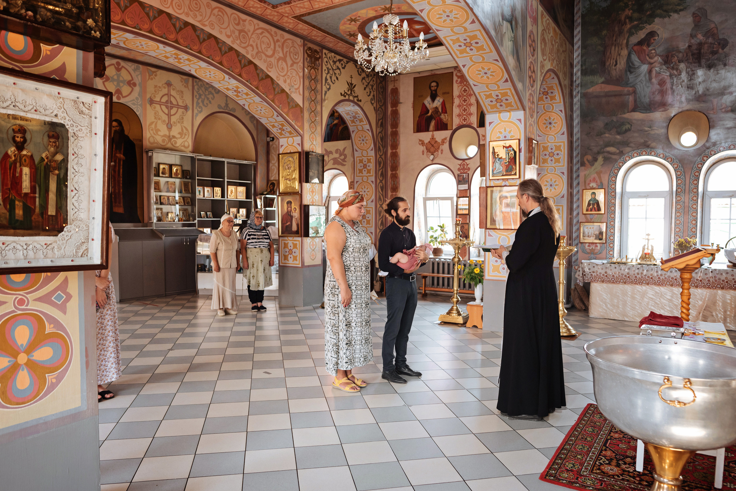 Крещение Марии. Детский и семейный фотограф выпускной альбом Приморско-Ахтарск