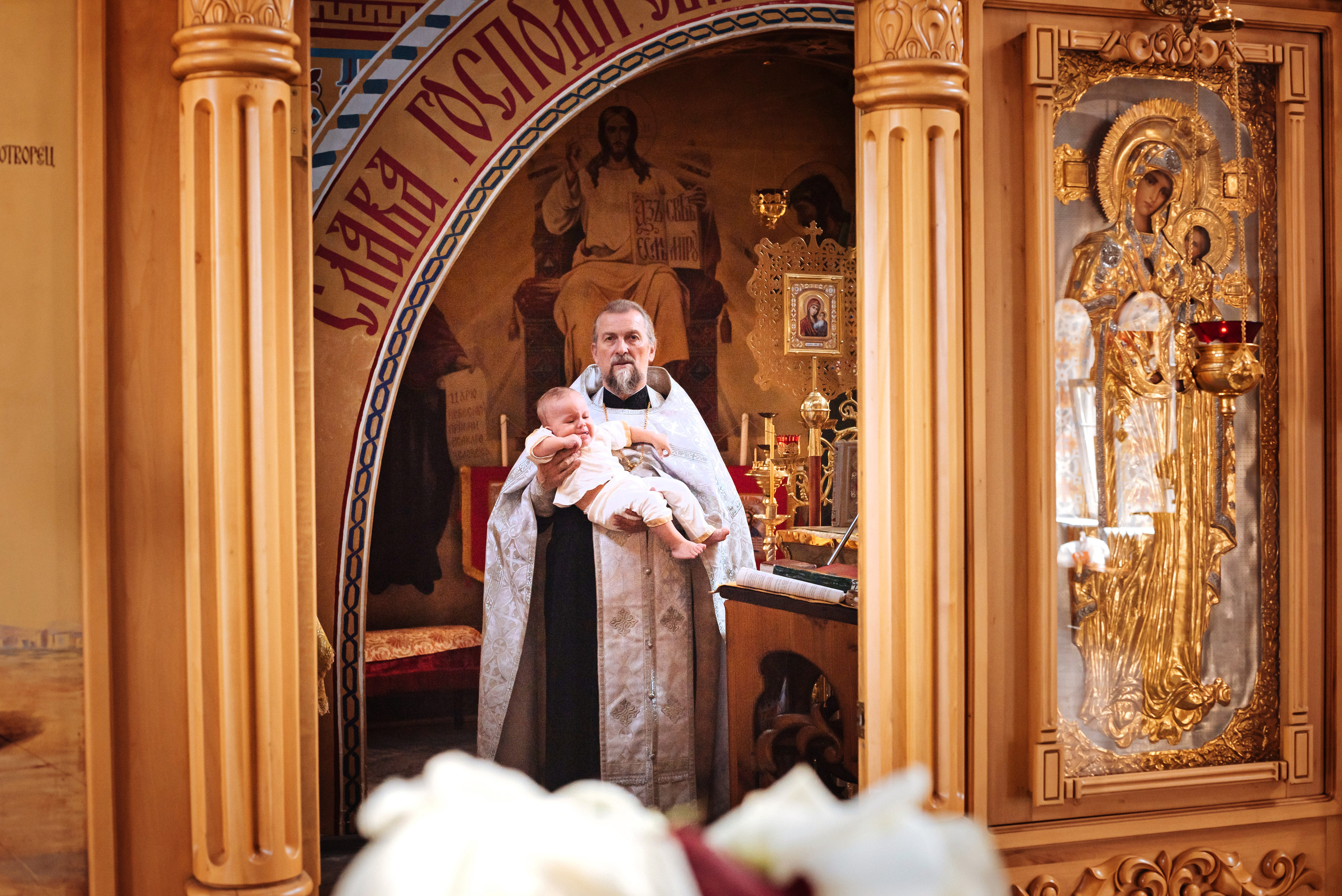 Крещение Артемий. Детский и семейный фотограф выпускной альбом Приморско-Ахтарск