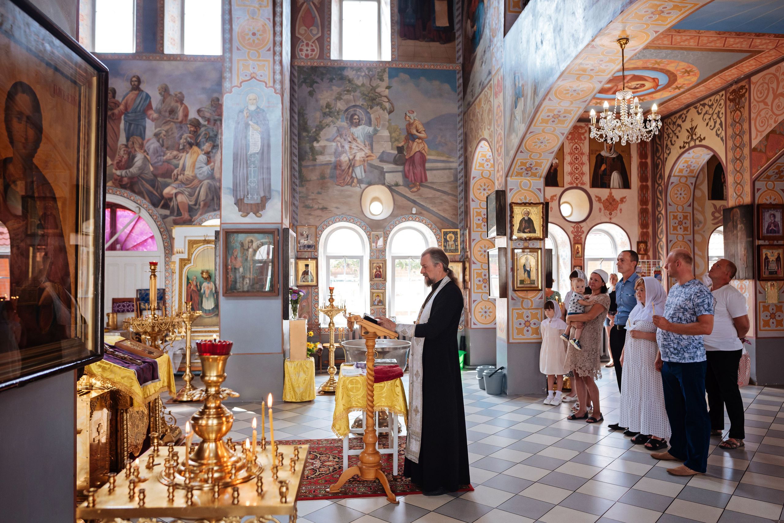 Крещение Артемий. Детский и семейный фотограф выпускной альбом Приморско-Ахтарск