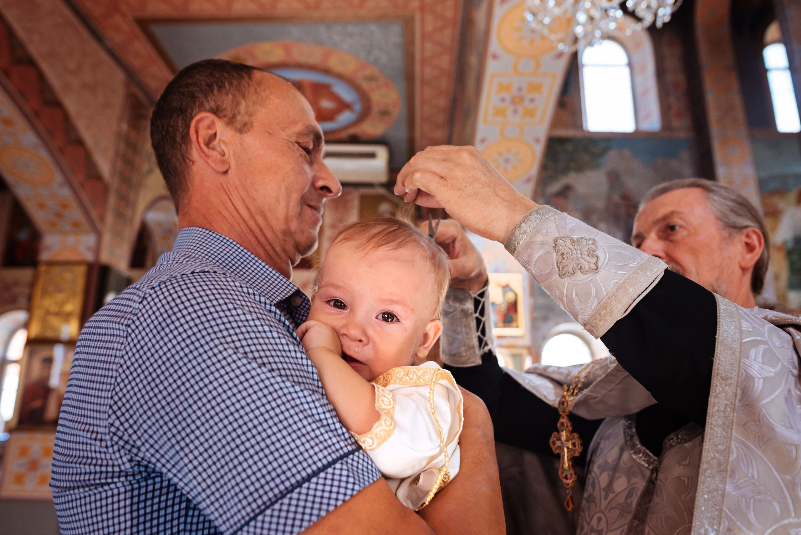Крещение Артемий. Детский и семейный фотограф выпускной альбом Приморско-Ахтарск