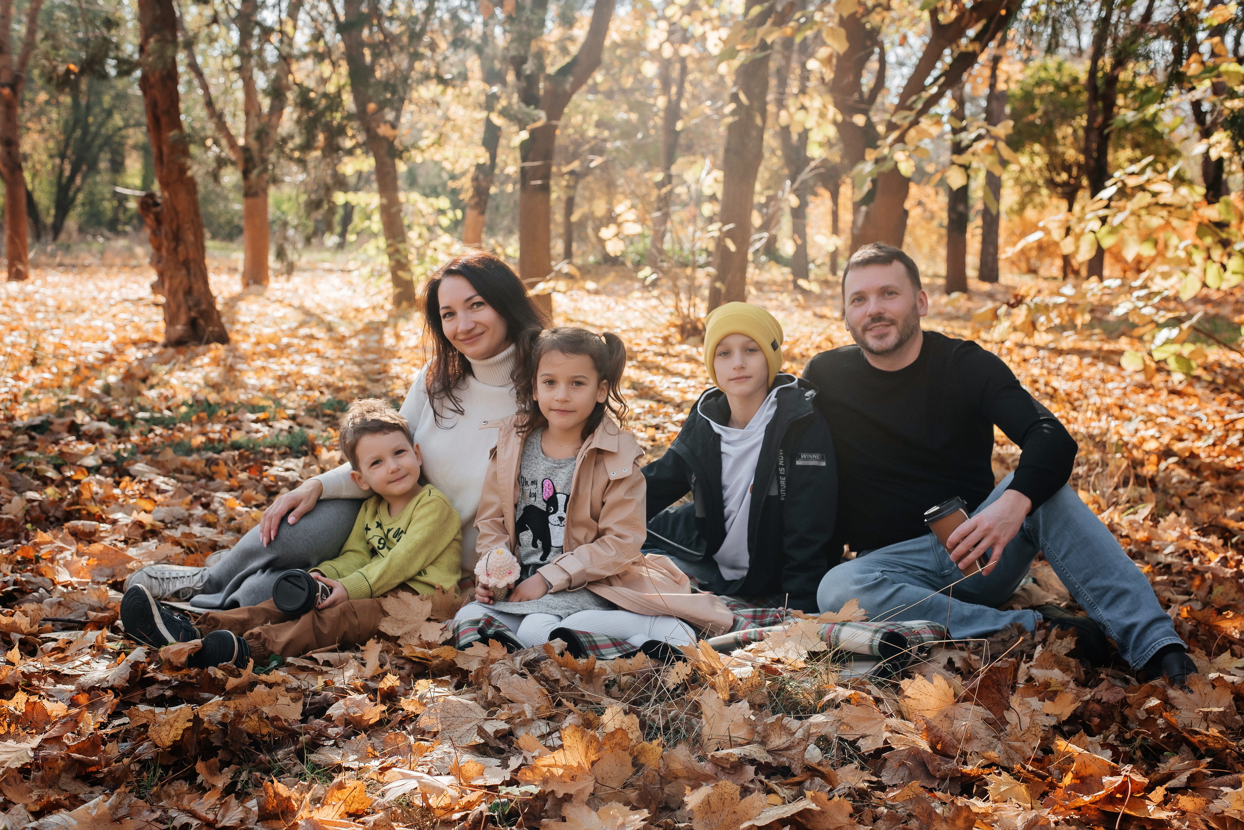 Осенняя прогулка. Детский и семейный фотограф выпускной альбом Приморско-Ахтарск