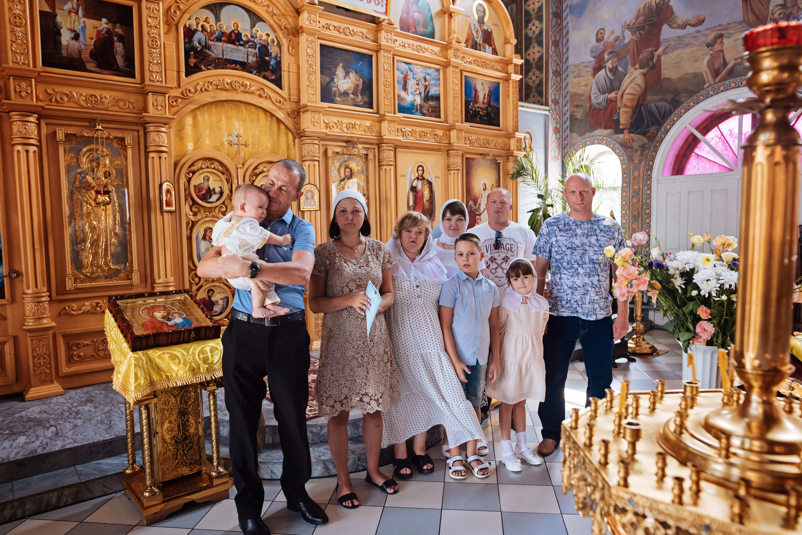 Крещение Артемий. Детский и семейный фотограф выпускной альбом Приморско-Ахтарск
