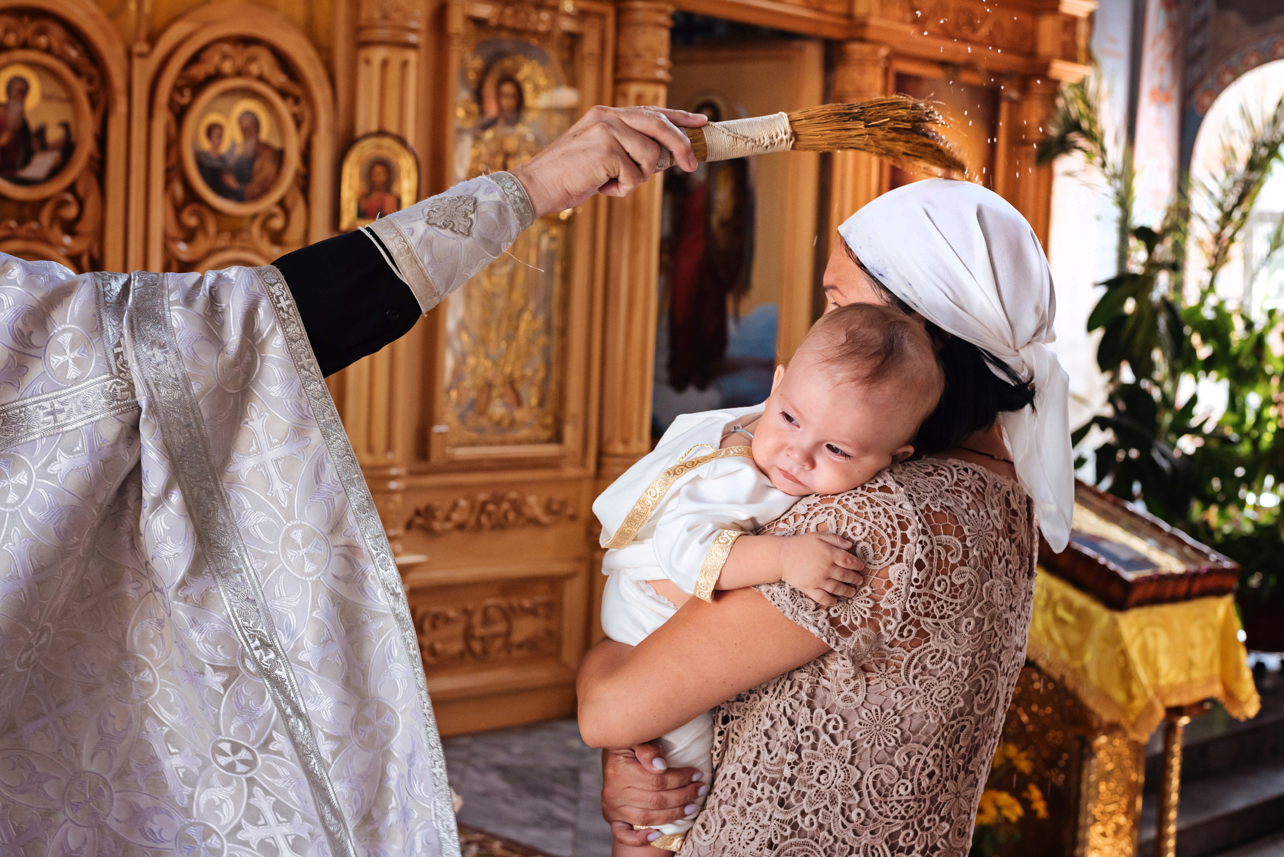 Крещение Артемий. Детский и семейный фотограф выпускной альбом Приморско-Ахтарск
