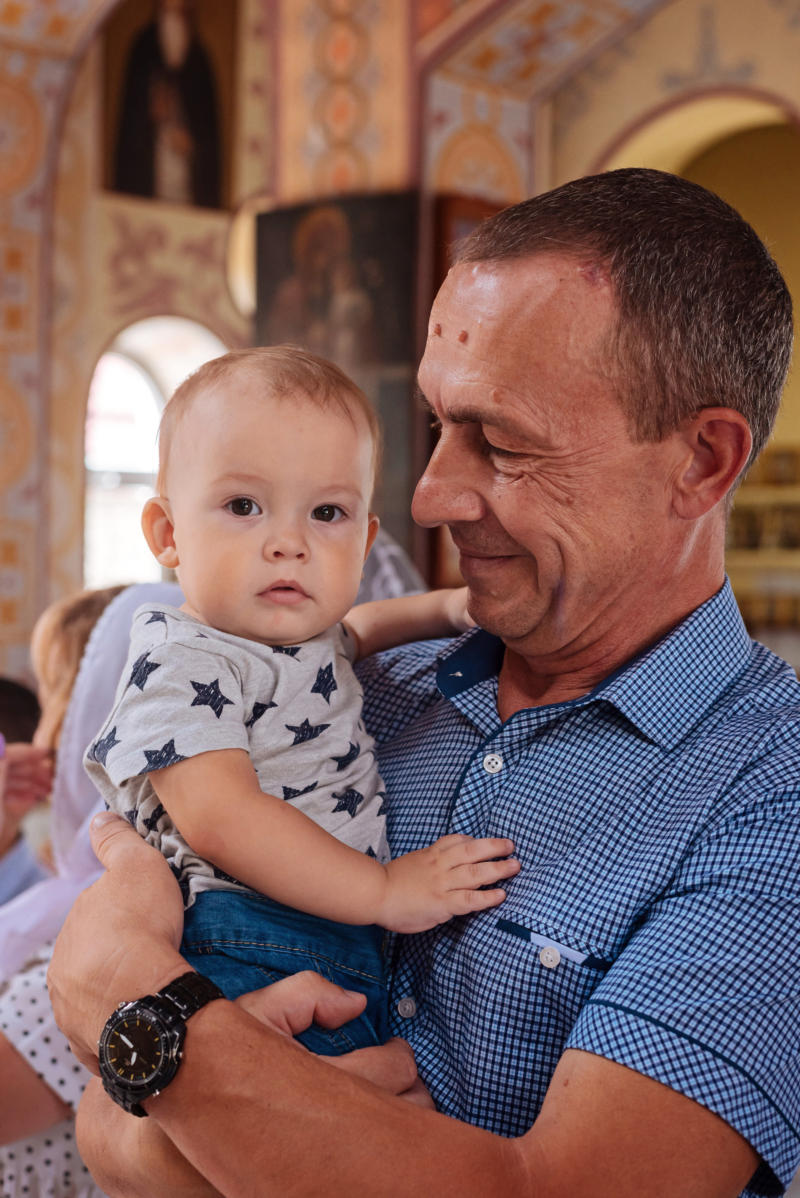 Крещение Артемий. Детский и семейный фотограф выпускной альбом Приморско-Ахтарск