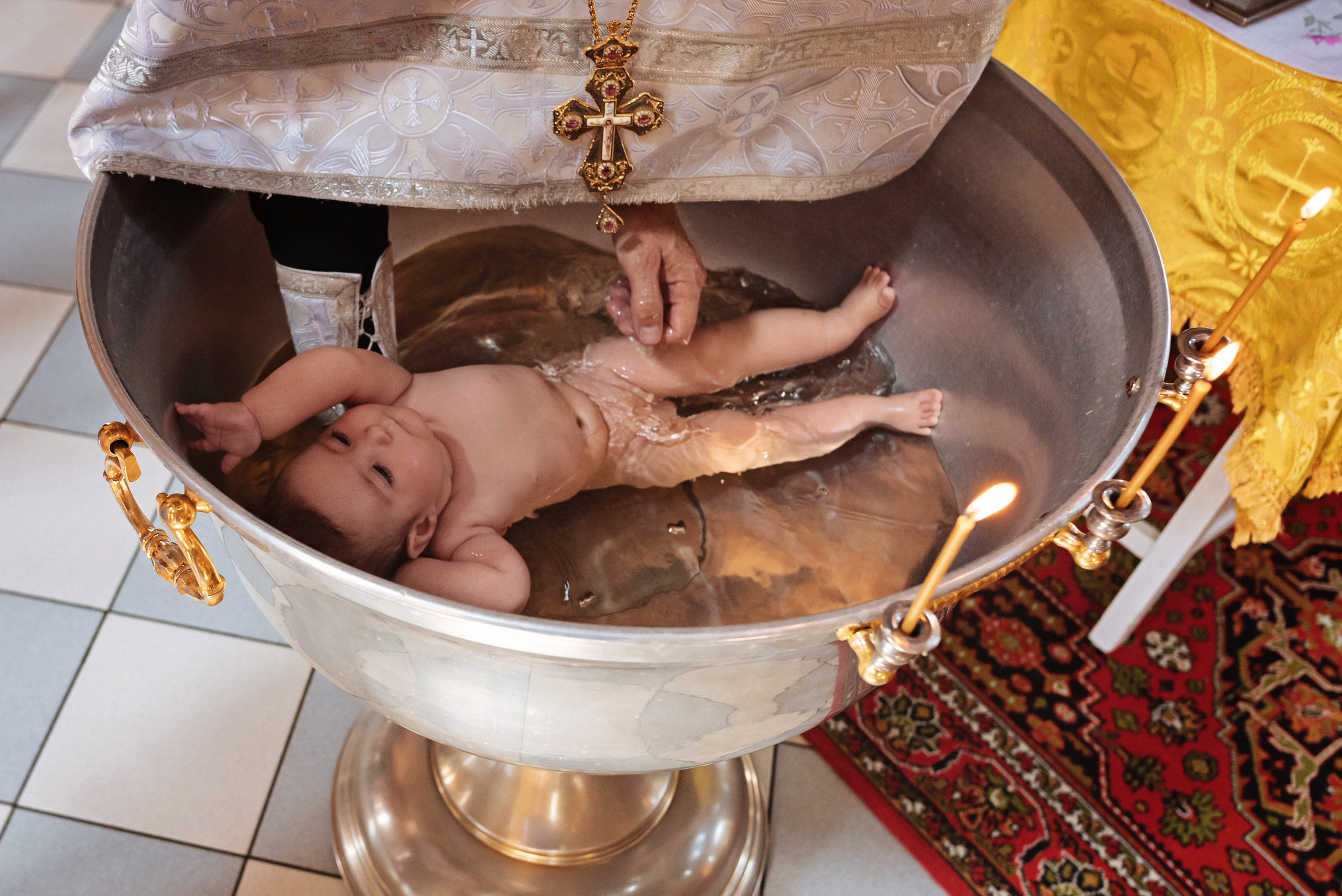 Крещение Марии. Детский и семейный фотограф выпускной альбом Приморско-Ахтарск