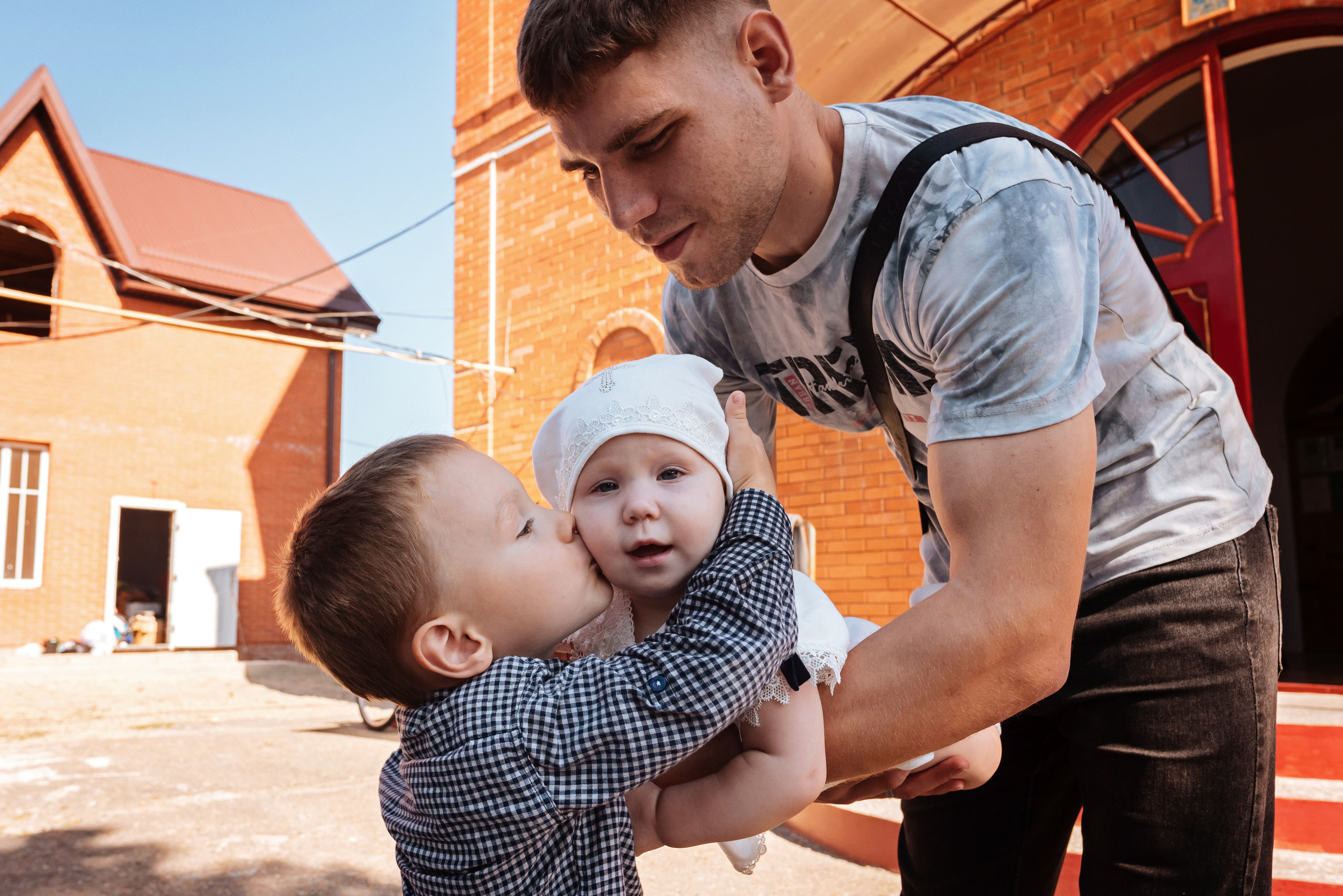 Крещение Викули. Детский и семейный фотограф выпускной альбом Приморско-Ахтарск