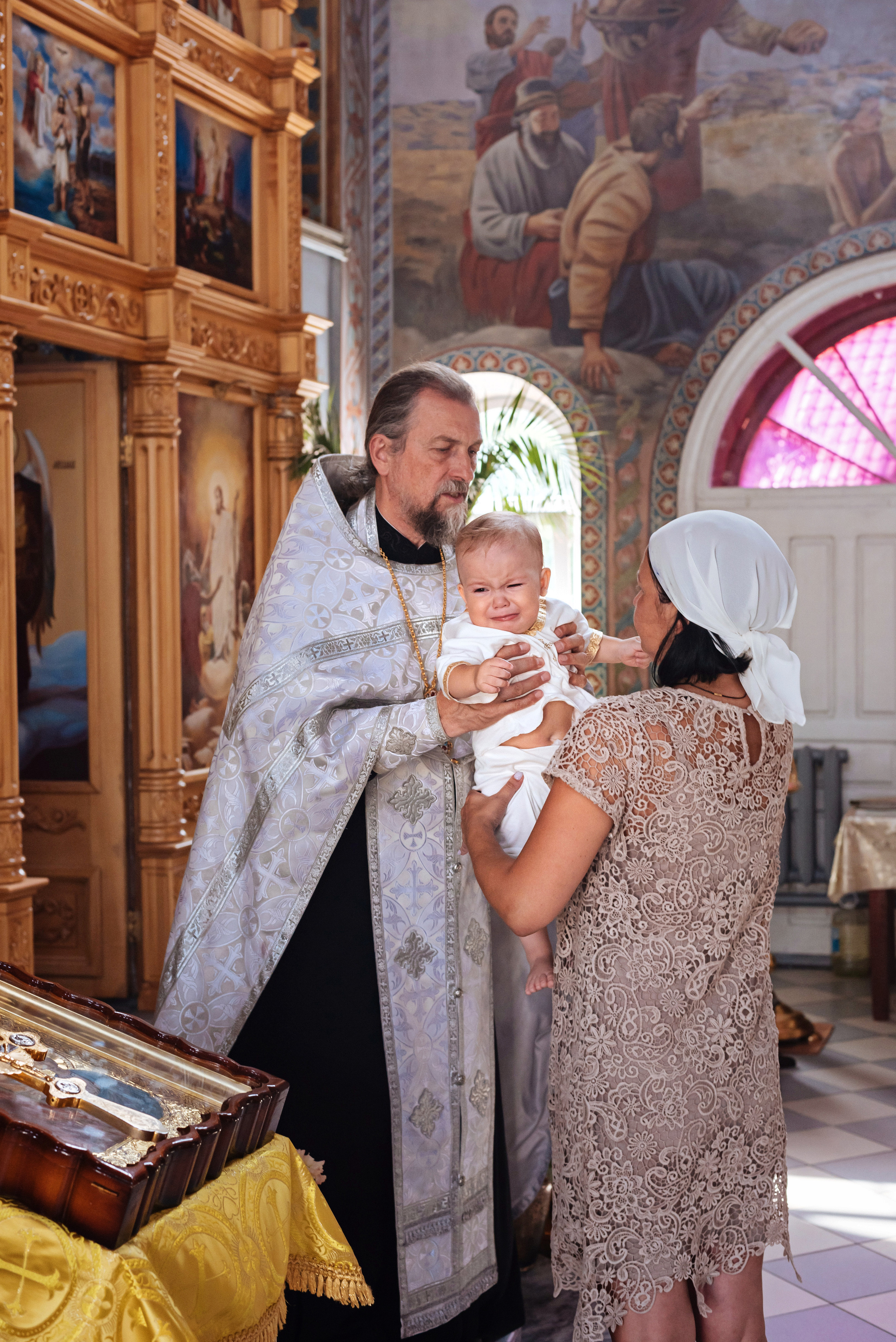 Крещение Артемий. Детский и семейный фотограф выпускной альбом Приморско-Ахтарск