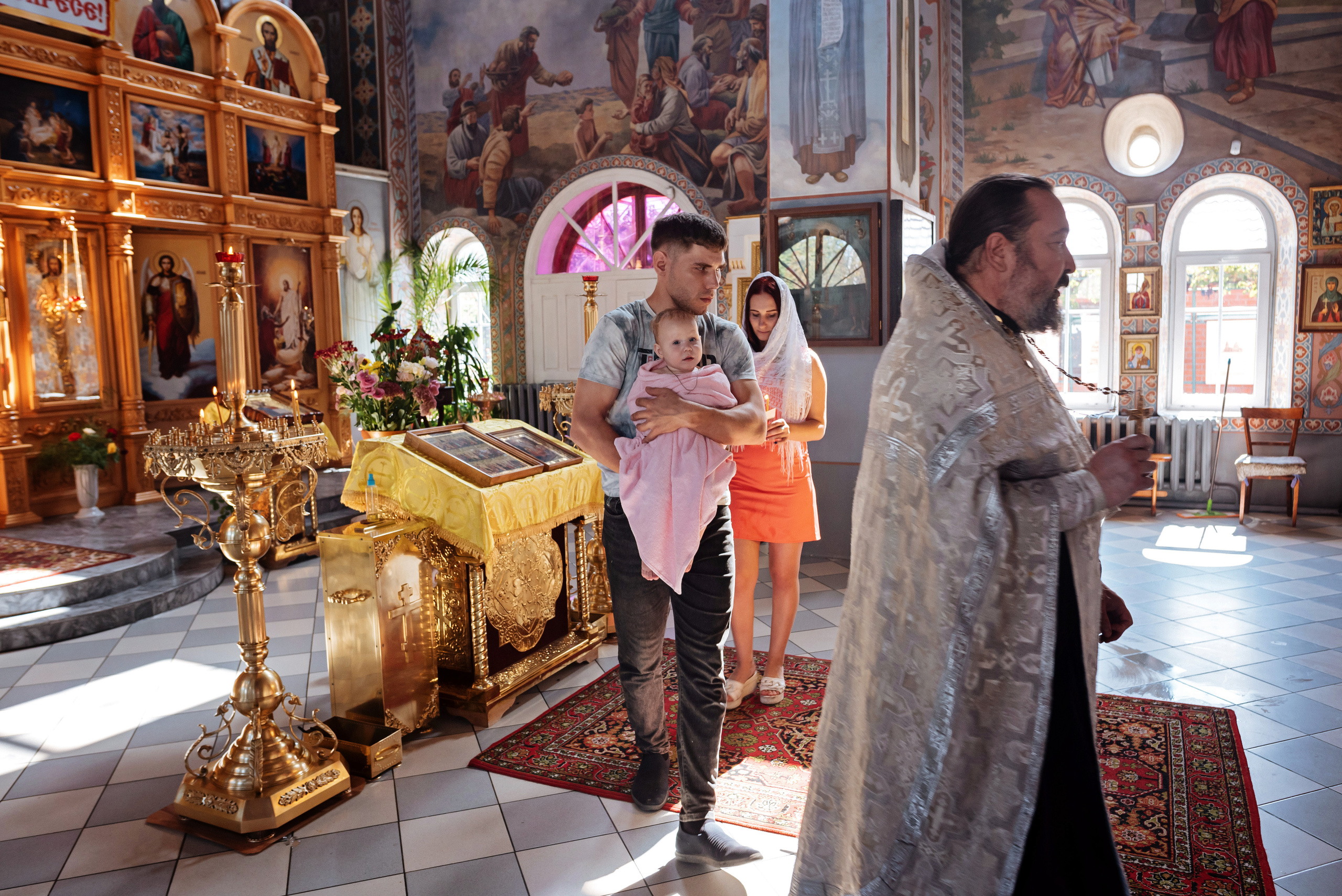 Крещение Викули. Детский и семейный фотограф выпускной альбом Приморско-Ахтарск