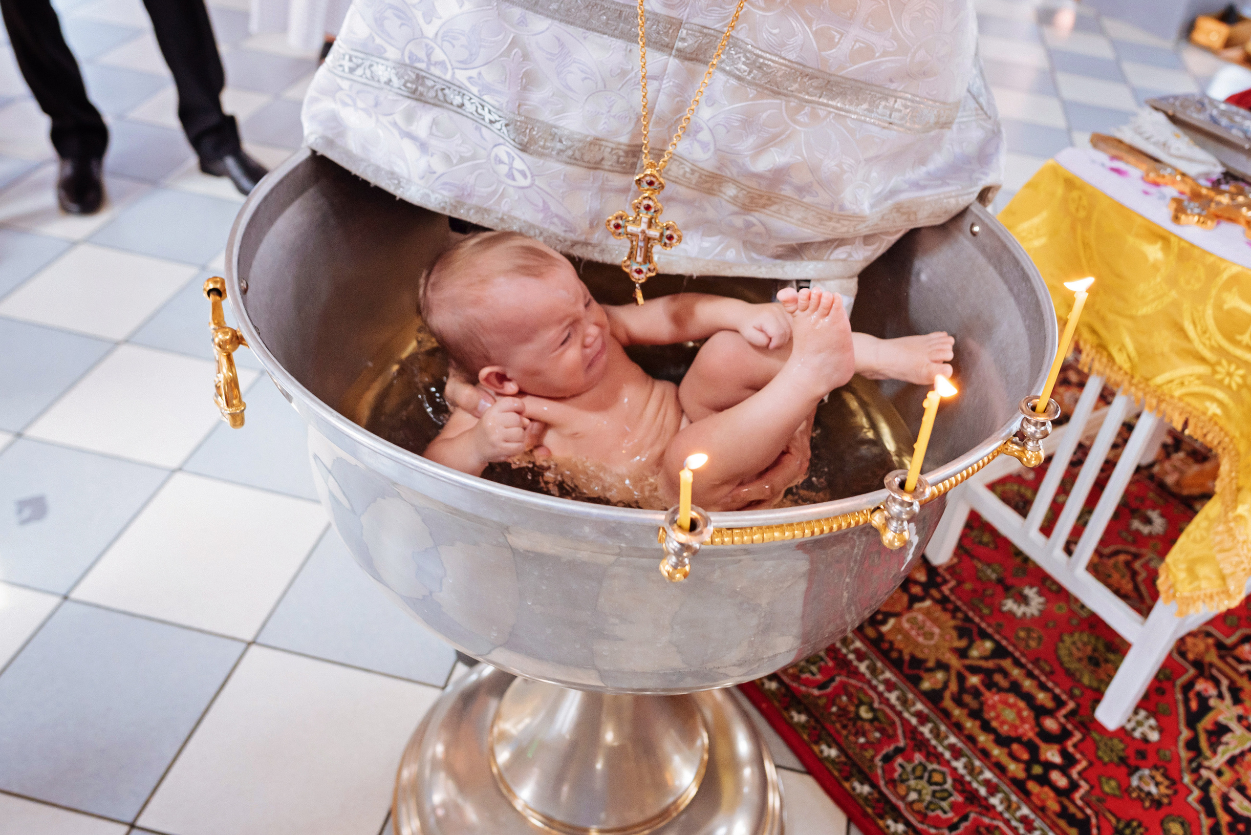 Крещение Артемий. Детский и семейный фотограф выпускной альбом Приморско-Ахтарск