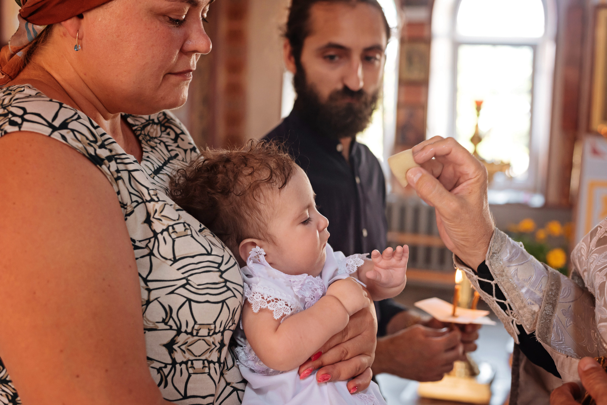 Крещение Марии. Детский и семейный фотограф выпускной альбом Приморско-Ахтарск