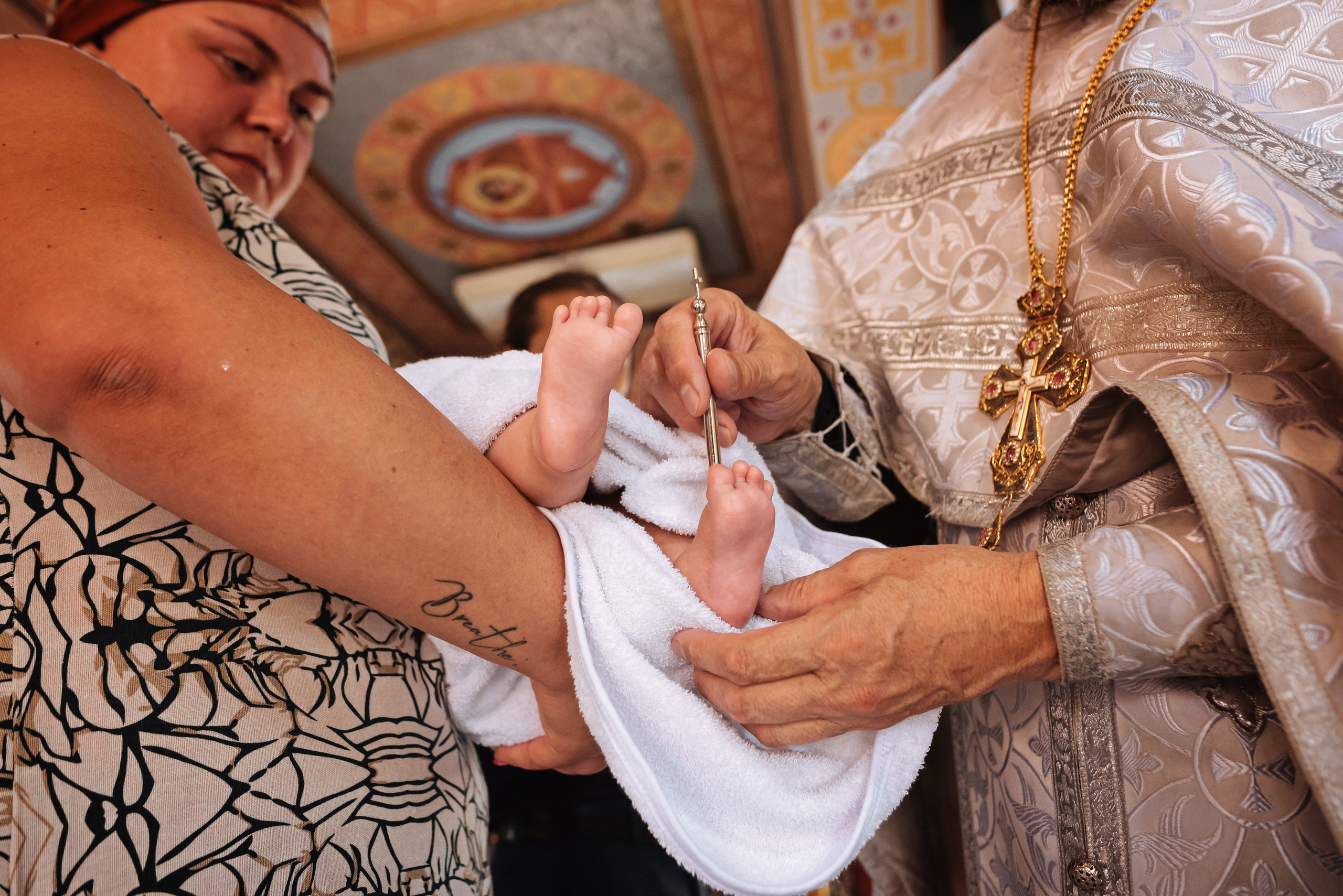 Крещение Марии. Детский и семейный фотограф выпускной альбом Приморско-Ахтарск