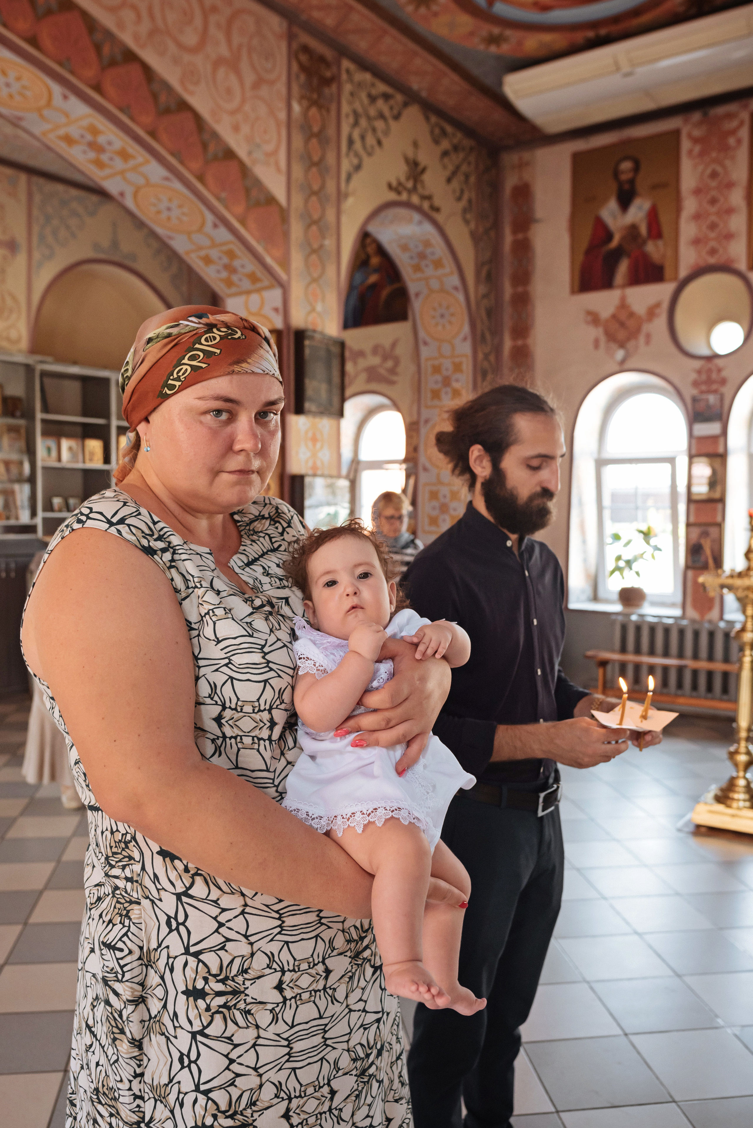 Крещение Марии. Детский и семейный фотограф выпускной альбом Приморско-Ахтарск
