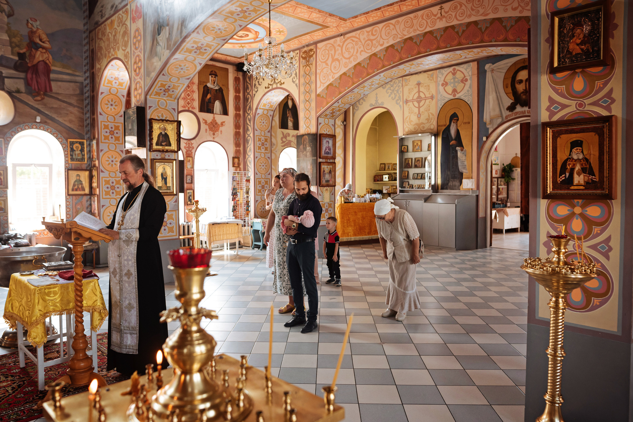 Крещение Марии. Детский и семейный фотограф выпускной альбом Приморско-Ахтарск