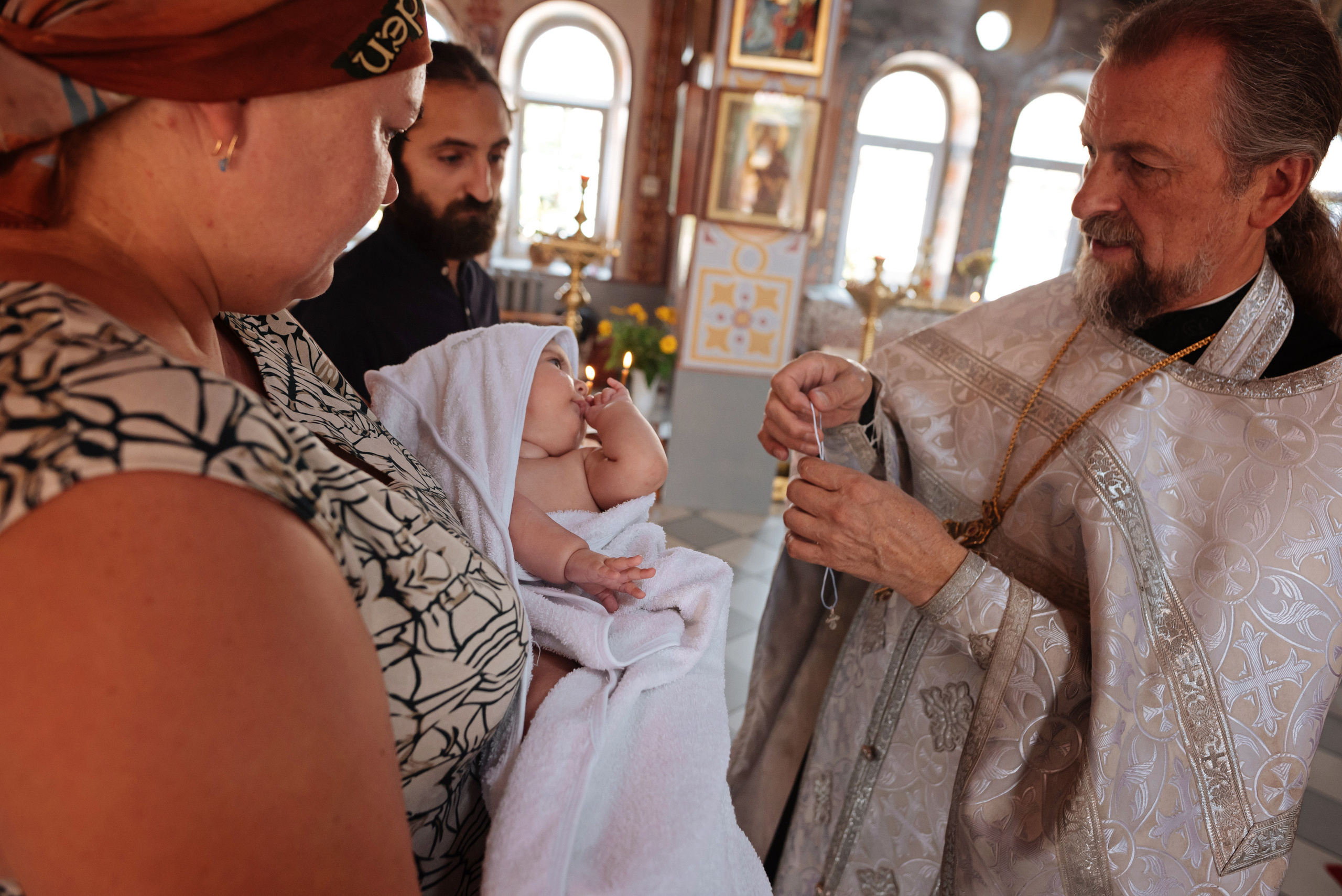 Крещение Марии. Детский и семейный фотограф выпускной альбом Приморско-Ахтарск