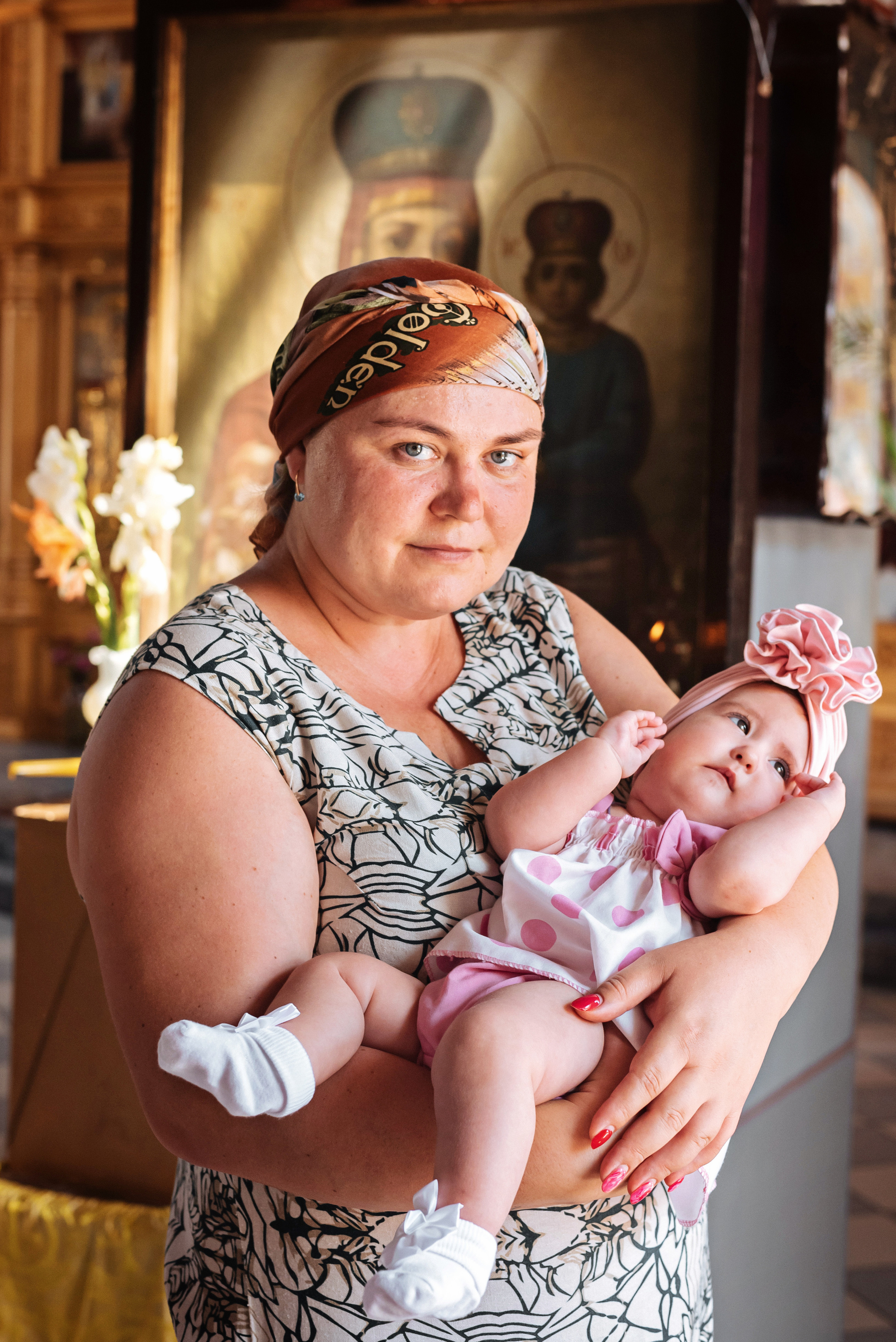 Крещение Марии. Детский и семейный фотограф выпускной альбом Приморско-Ахтарск