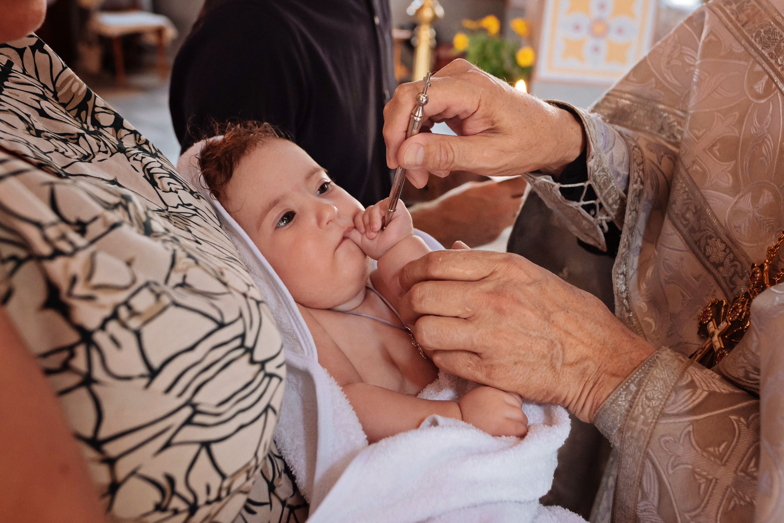 Крещение Марии. Детский и семейный фотограф выпускной альбом Приморско-Ахтарск