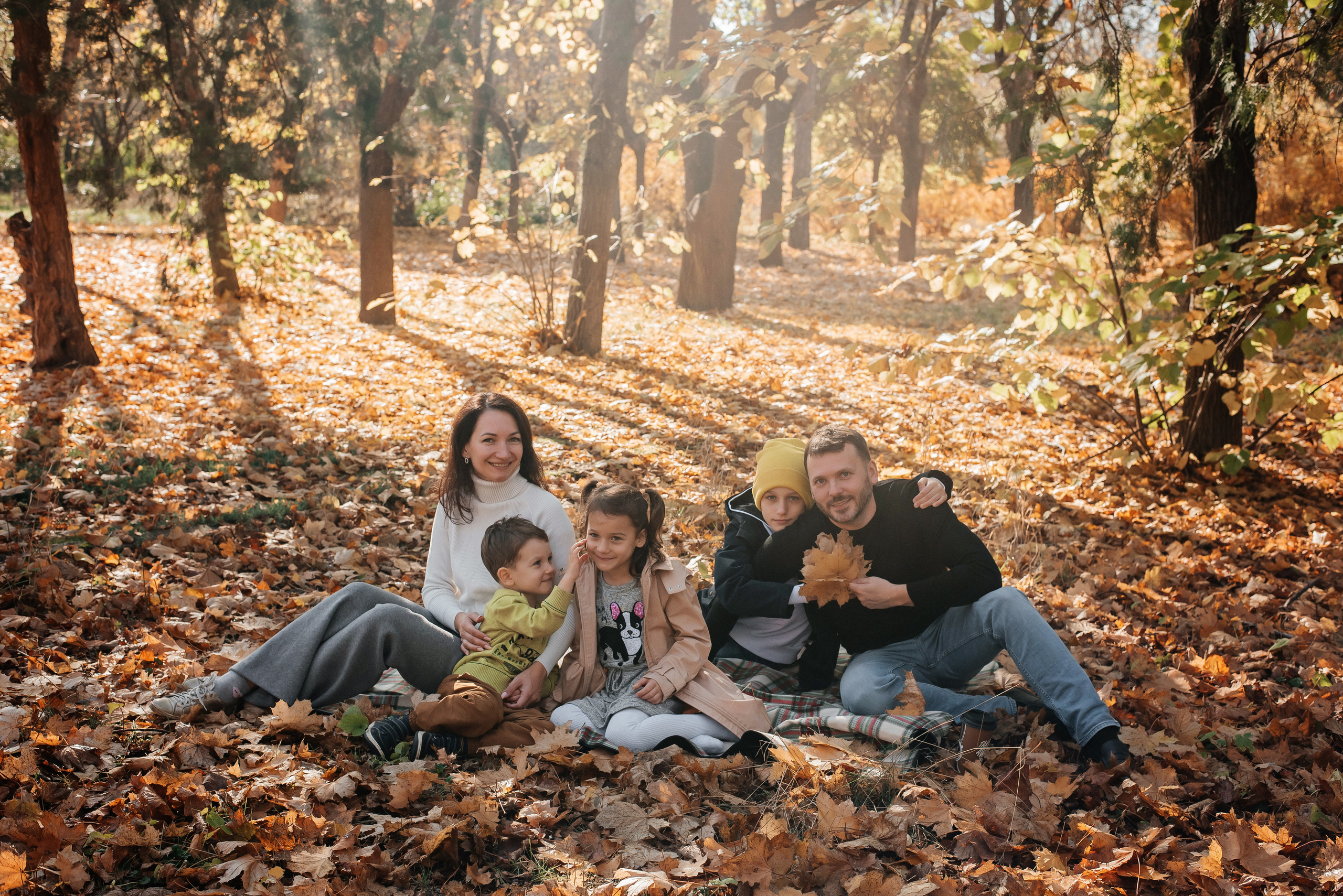 Осенняя прогулка. Детский и семейный фотограф выпускной альбом Приморско-Ахтарск