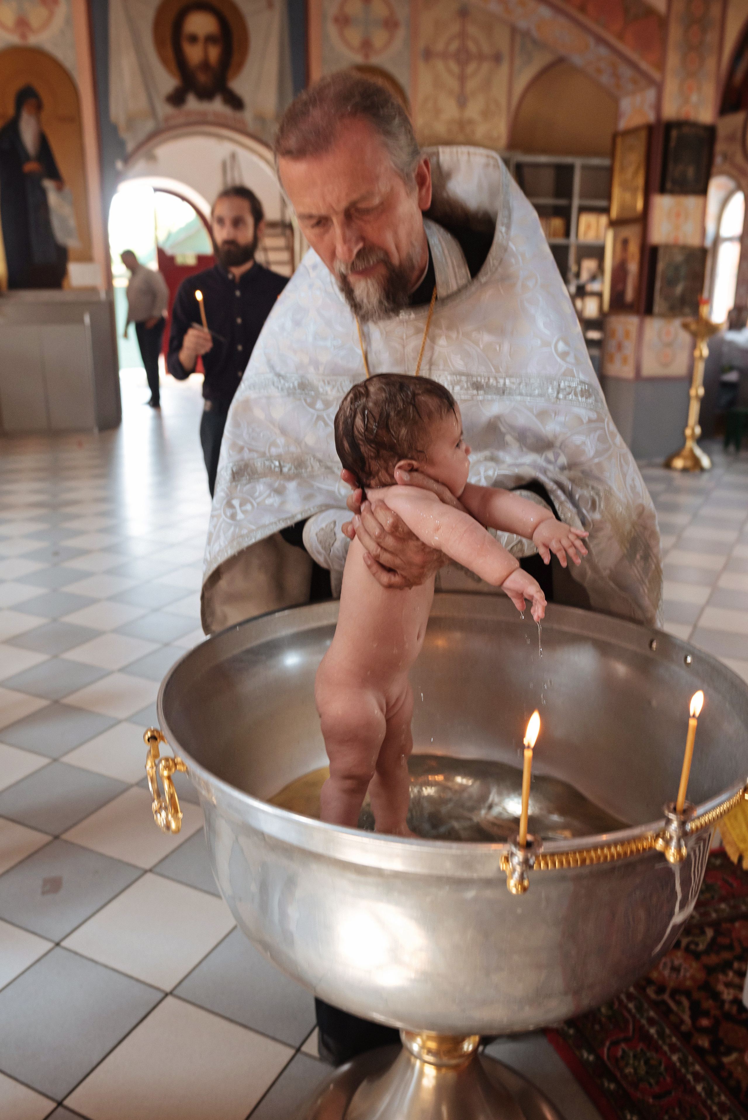 Крещение Марии. Детский и семейный фотограф выпускной альбом Приморско-Ахтарск