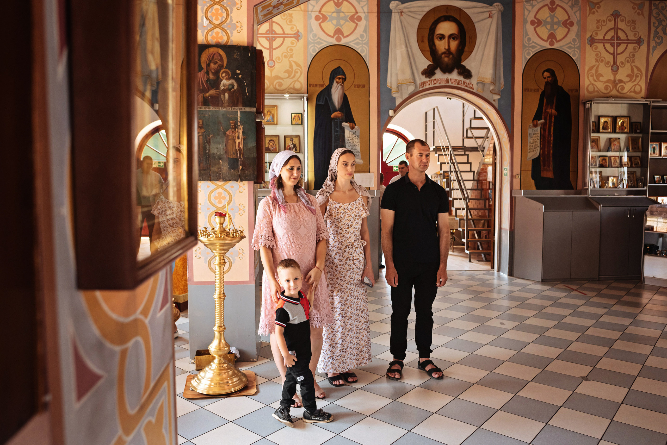 Крещение Марии. Детский и семейный фотограф выпускной альбом Приморско-Ахтарск