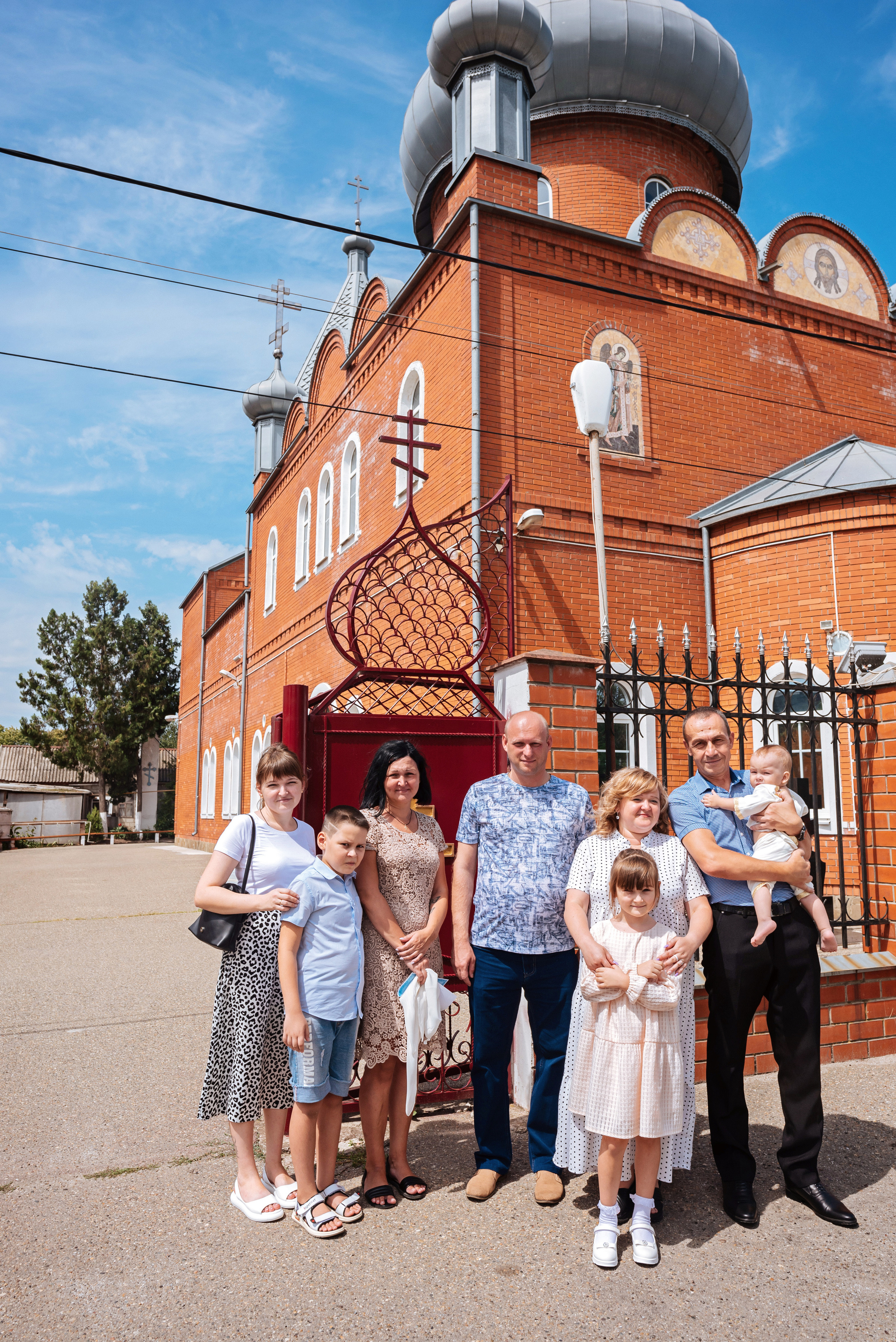 Крещение Артемий. Детский и семейный фотограф выпускной альбом Приморско-Ахтарск