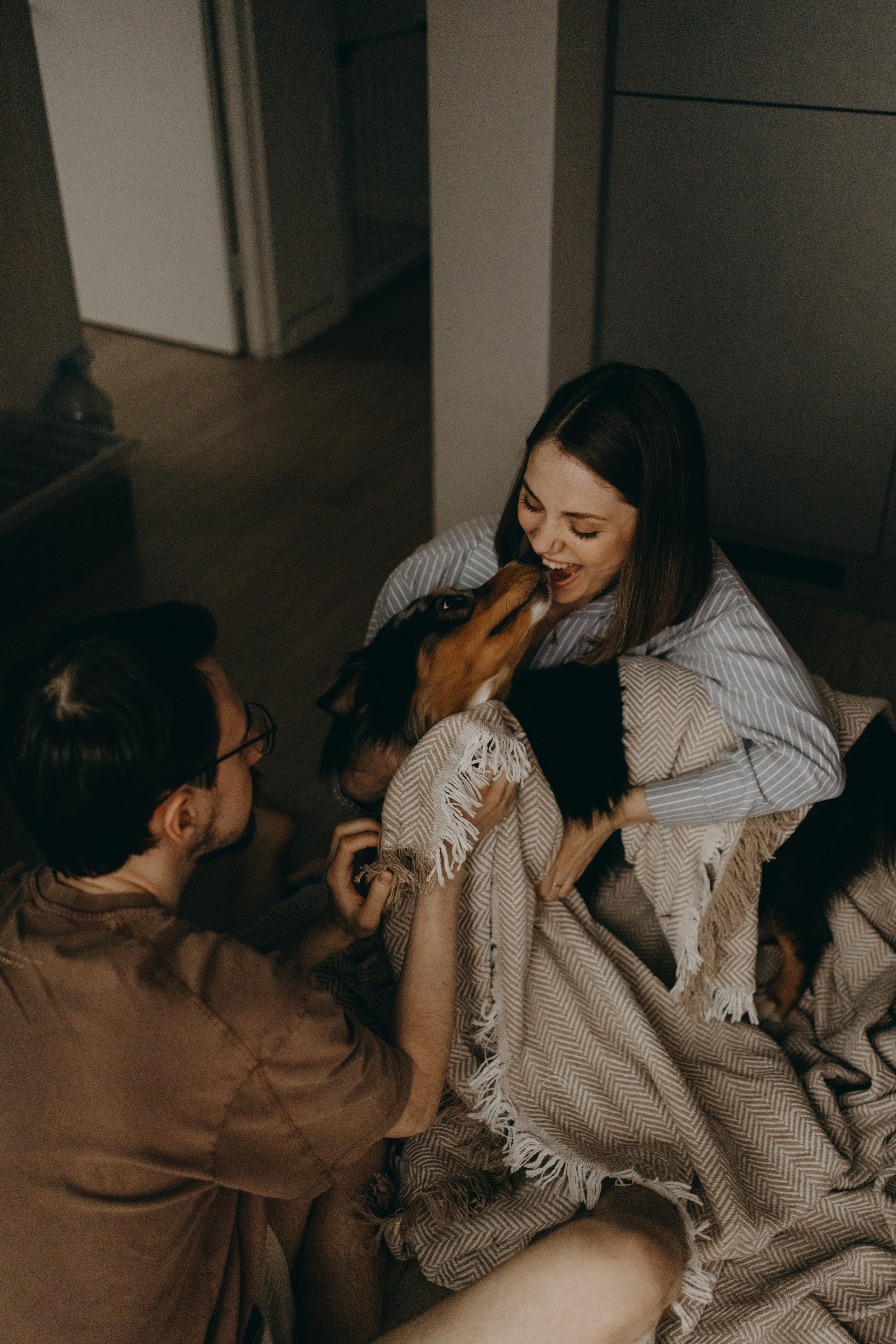 Настя, Никита и их Гром и Мяу. Фотограф — Анималист | Санкт-Петербург