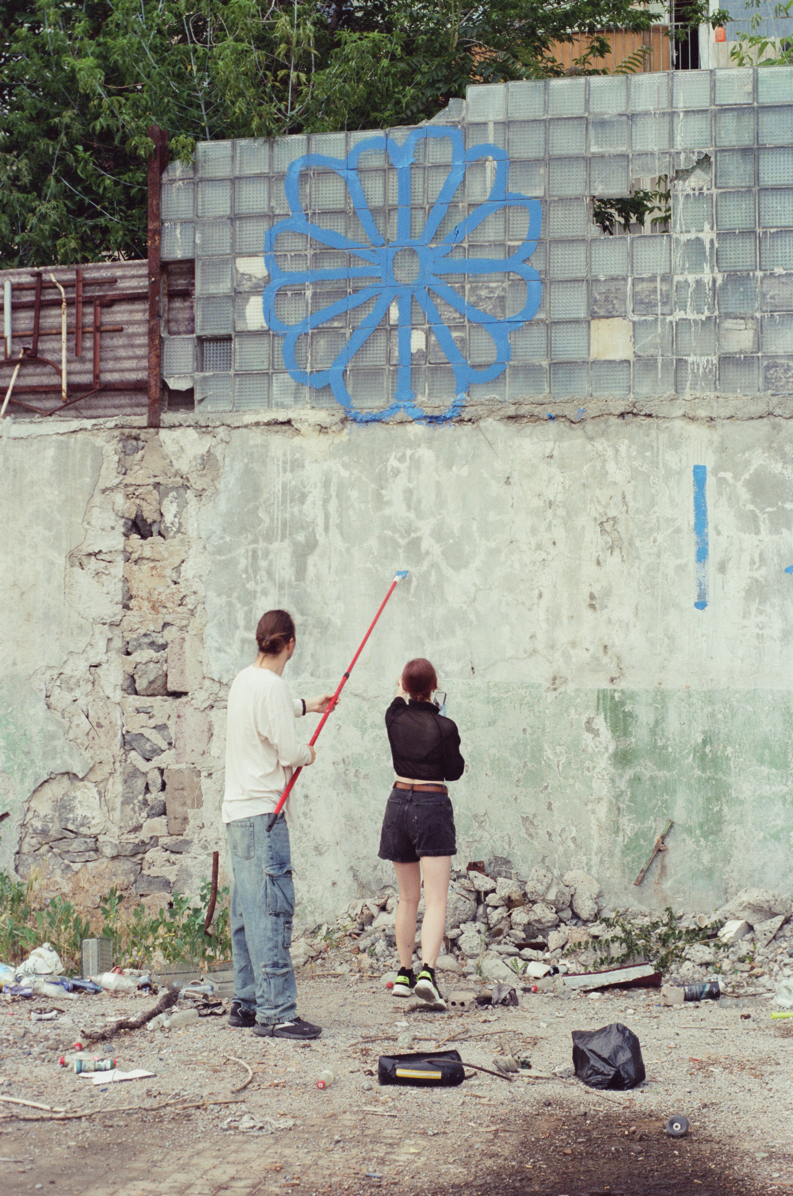 Blue pencil & MV Picture at work. Photographer Dima Sharov | Фотограф Дима Шаров