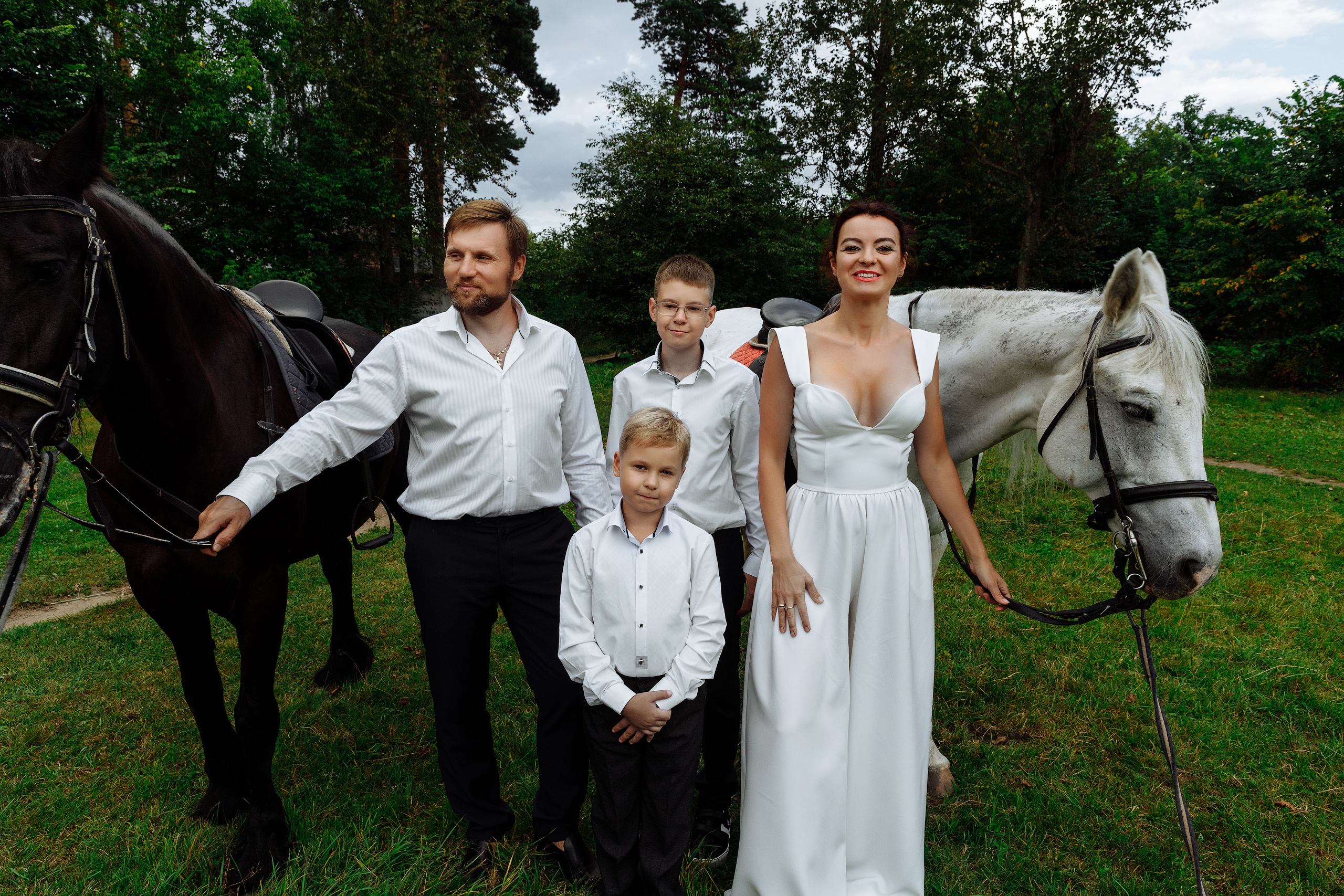 Анонс семейной съемки с лошадьми