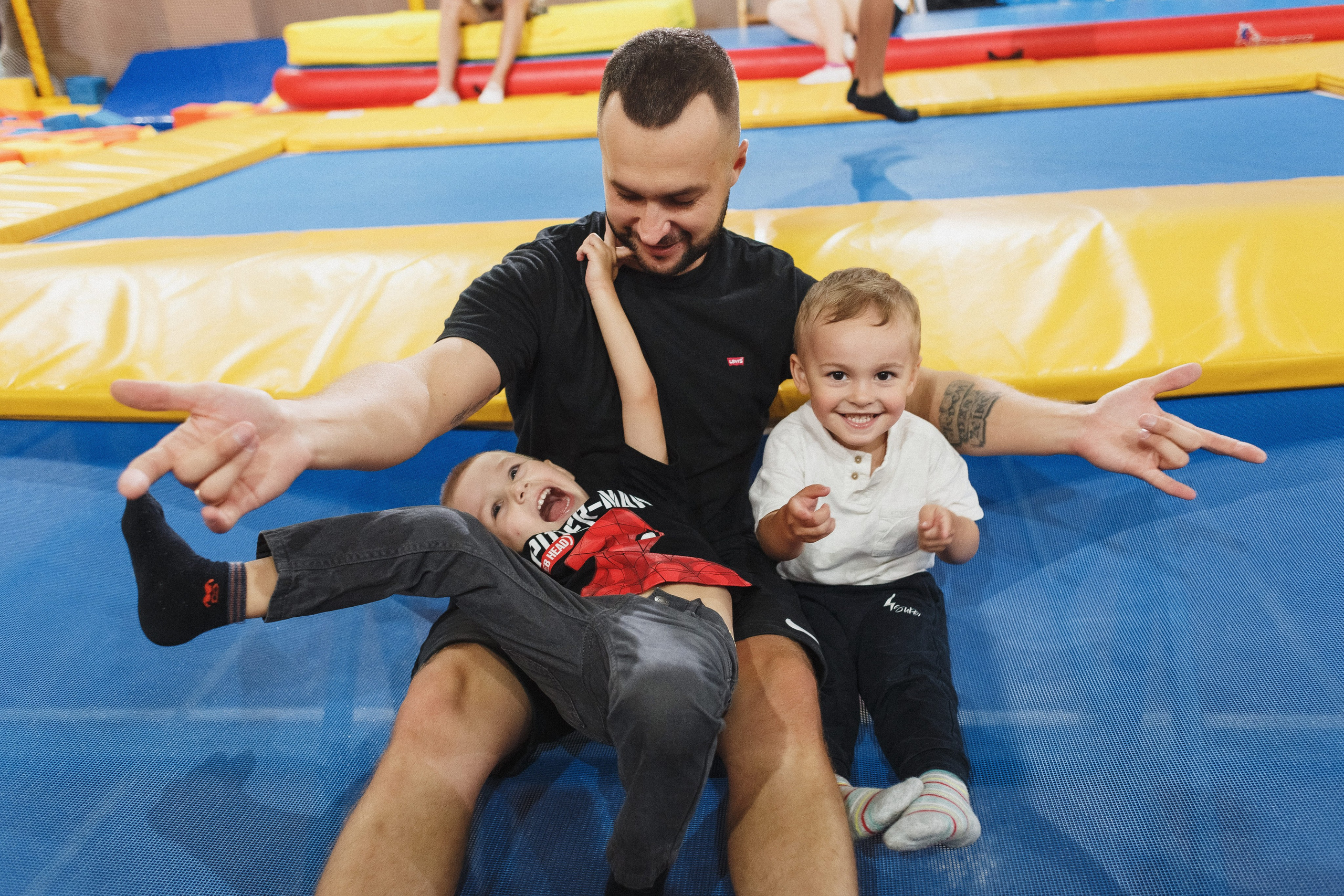 Веселье и радость: День рождения Вани в 'В облака', Таганрог. Свадебный и семейный фотограф в Таганроге Бакарюк Антон