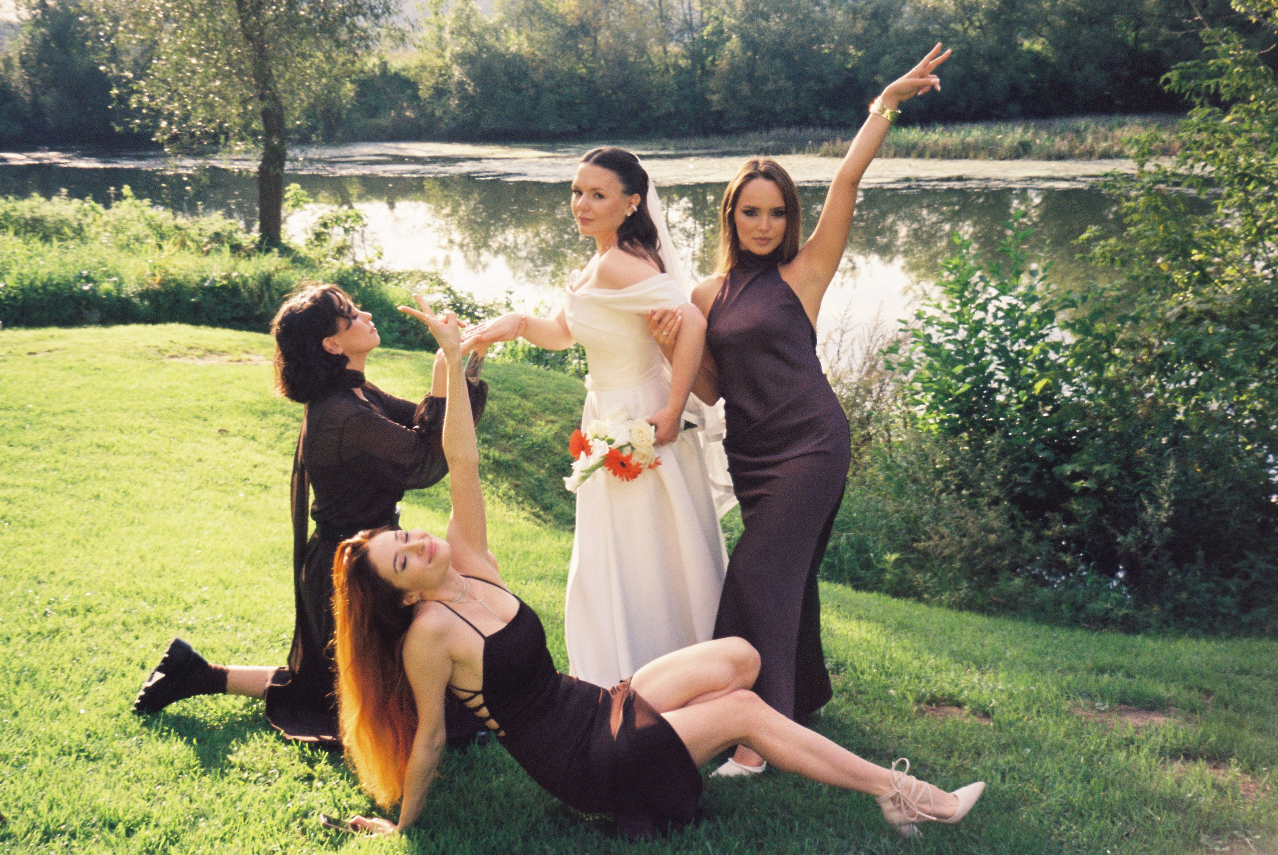 Элина и Кирилл. Свадебный фотограф Анна Джигирей. Обнинск — Москва