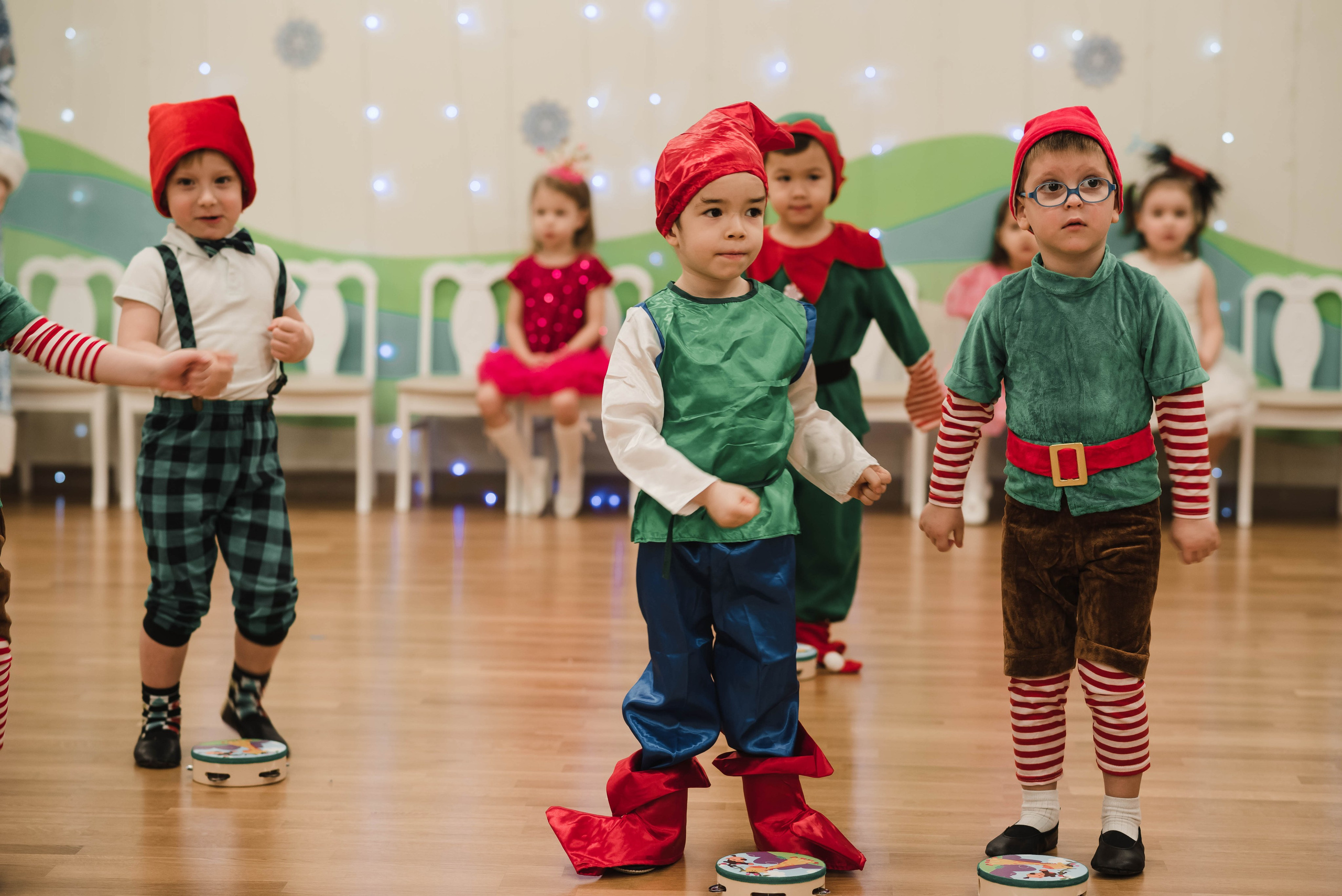 Детский садик Новый год. Фотограф в Москве новорожденные свадьбы семьи Дарья Ларионова